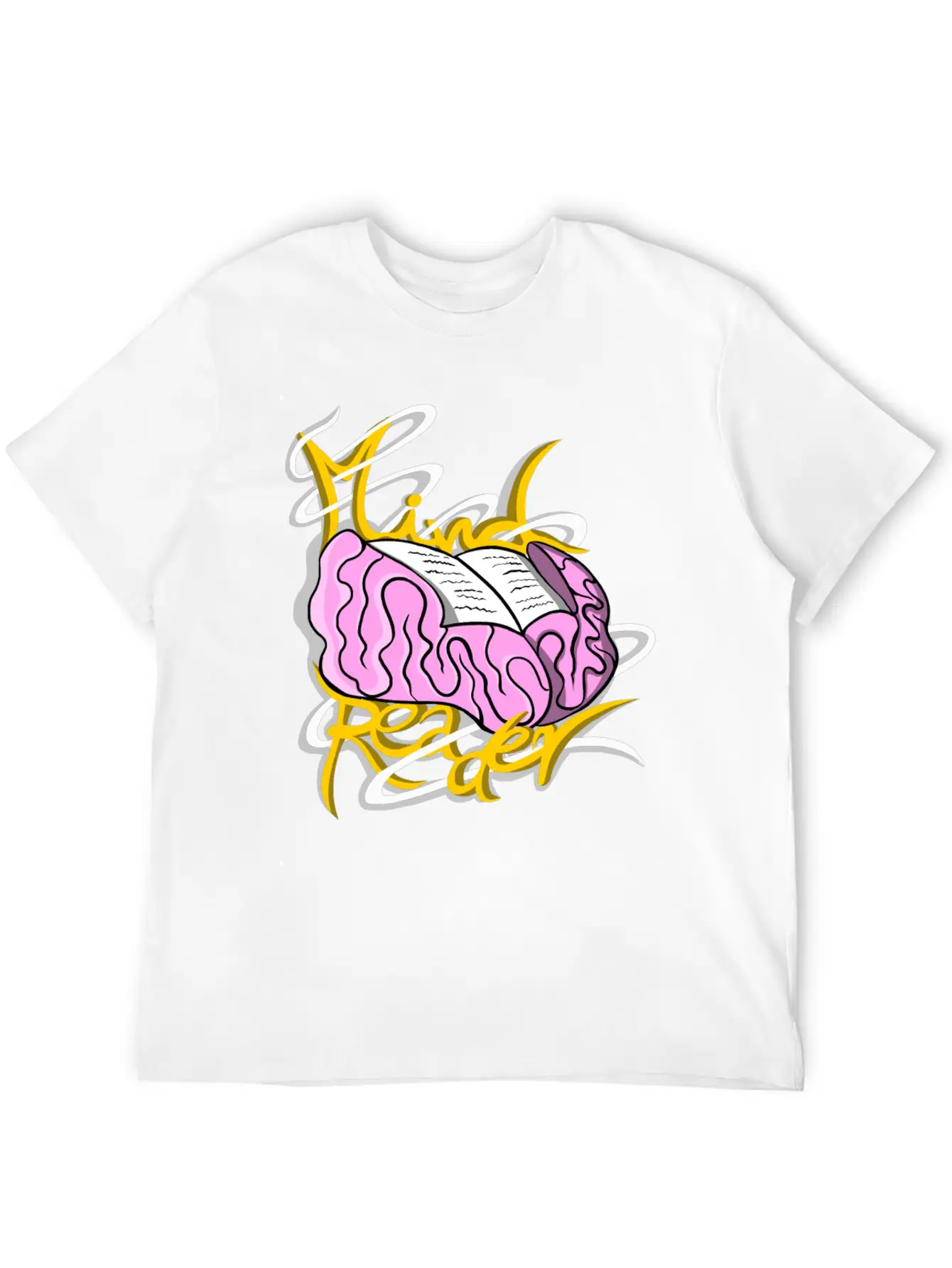 Mind Reader Guy Unisex Casual T-Shirt – Clean Design For Daily Comfort