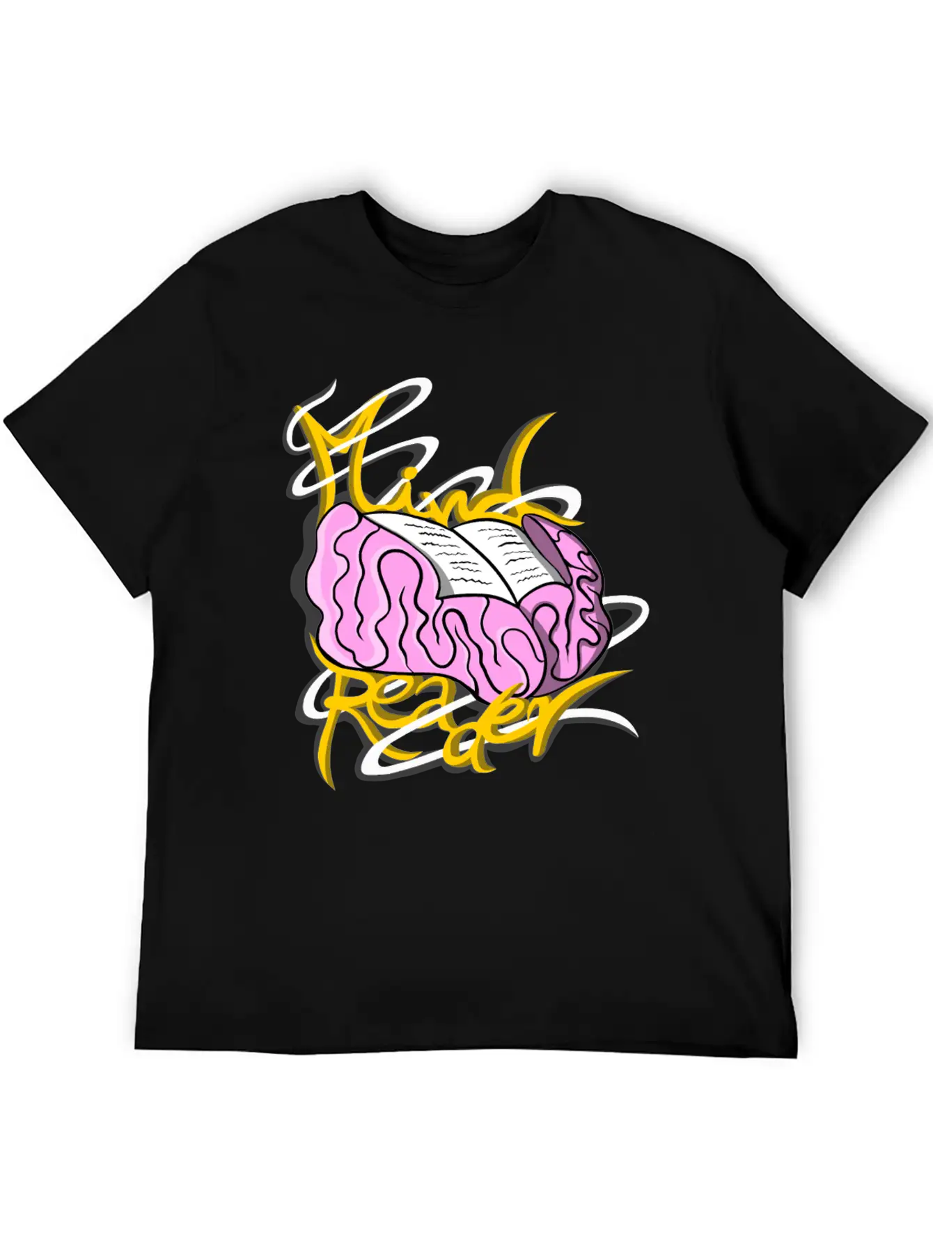 Mind Reader Guy Unisex Casual T-Shirt – Clean Design For Daily Comfort