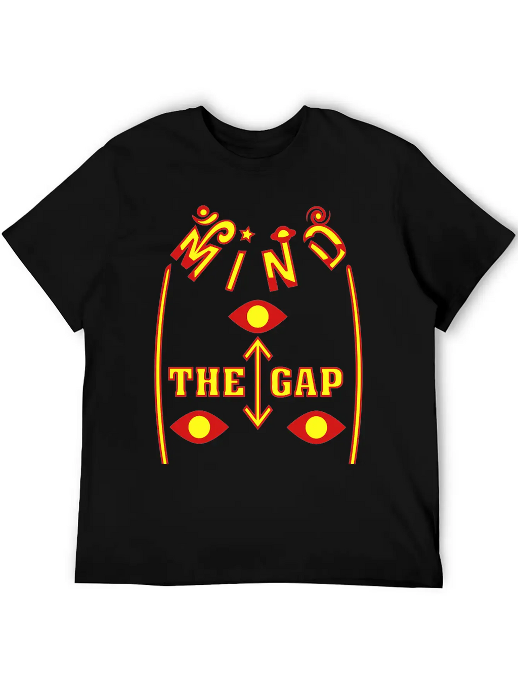 Mind The Gap Unisex Casual T-Shirt – Clean Design For Daily Comfort
