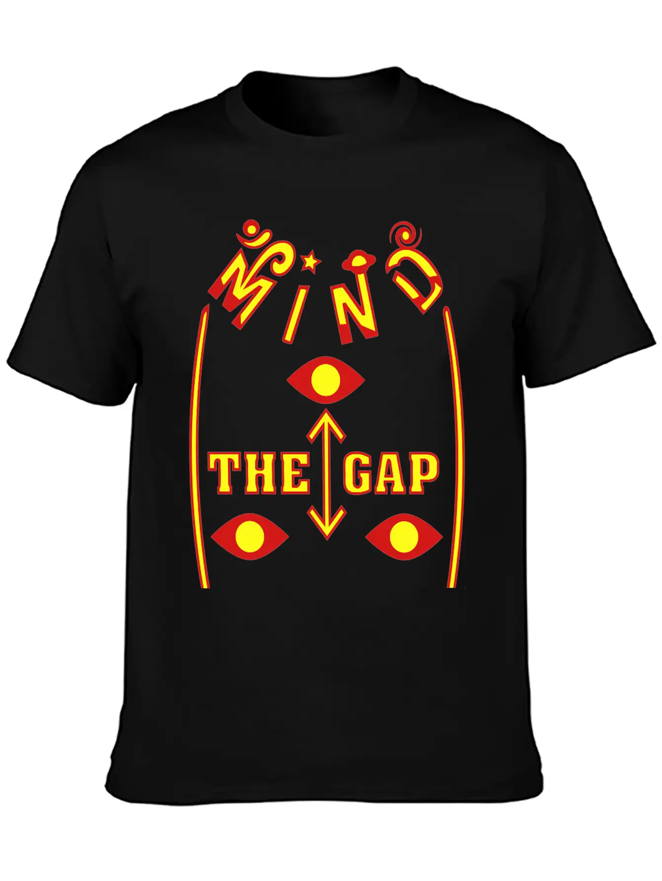 Mind The Gap Unisex Casual T-Shirt – Clean Design For Daily Comfort
