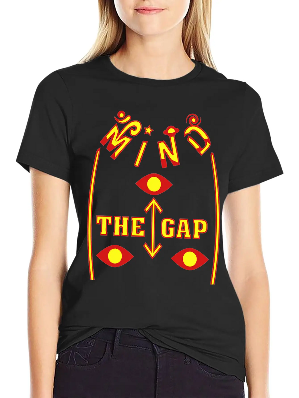 Mind The Gap Unisex Casual T-Shirt – Clean Design For Daily Comfort