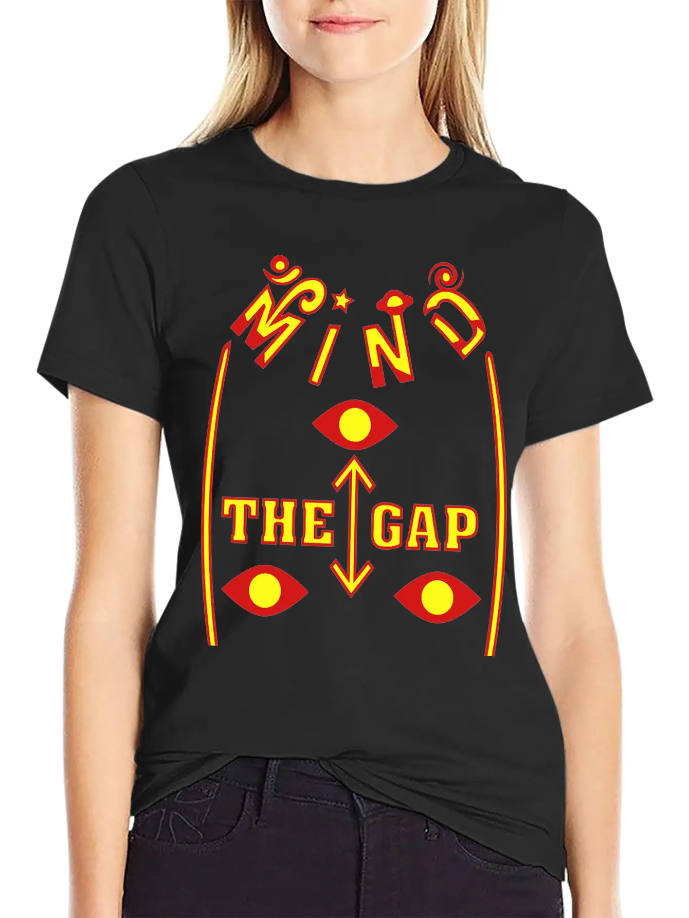 Mind The Gap Unisex Casual T-Shirt – Clean Design For Daily Comfort