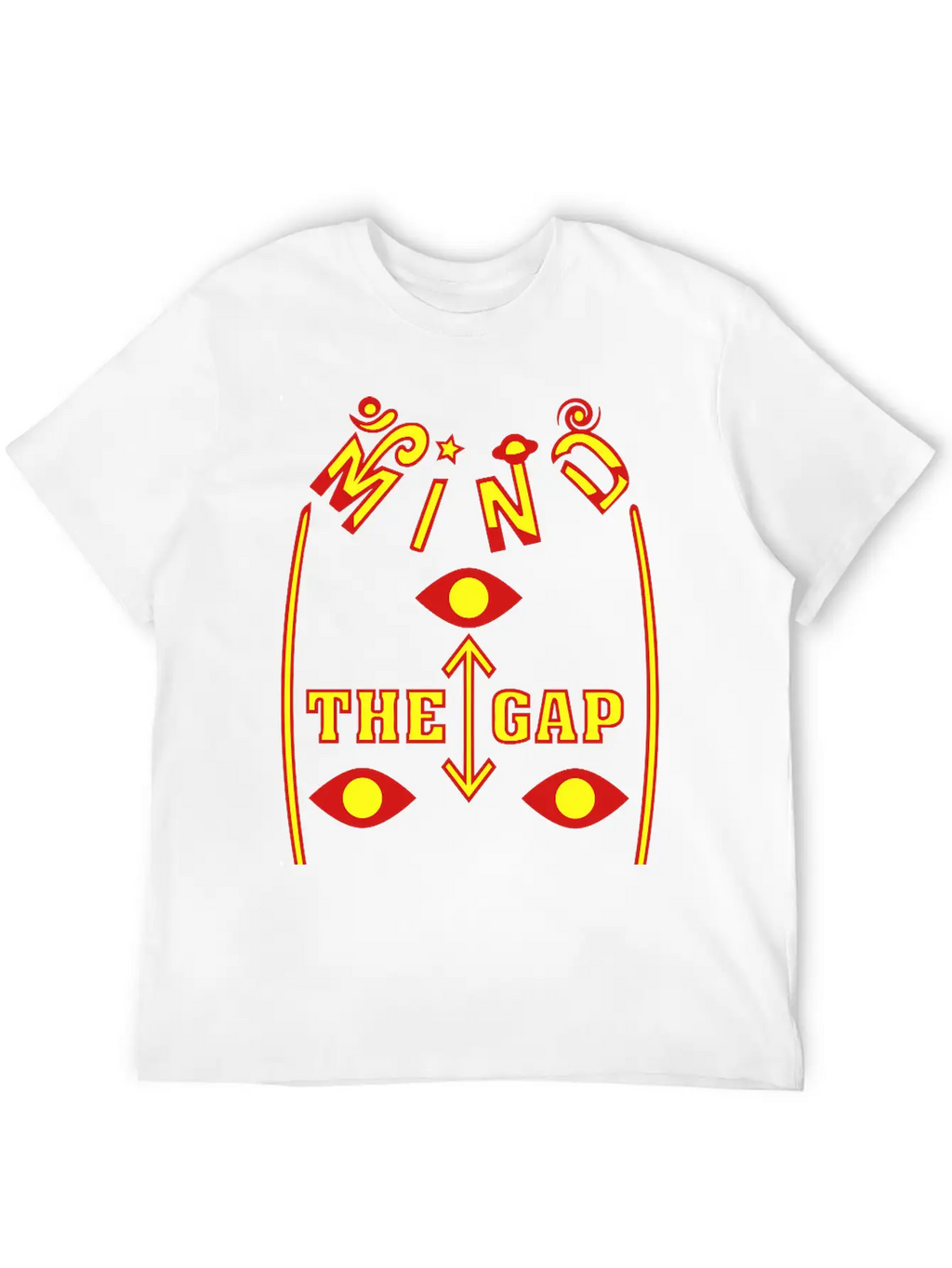 Mind The Gap Unisex Casual T-Shirt – Clean Design For Daily Comfort