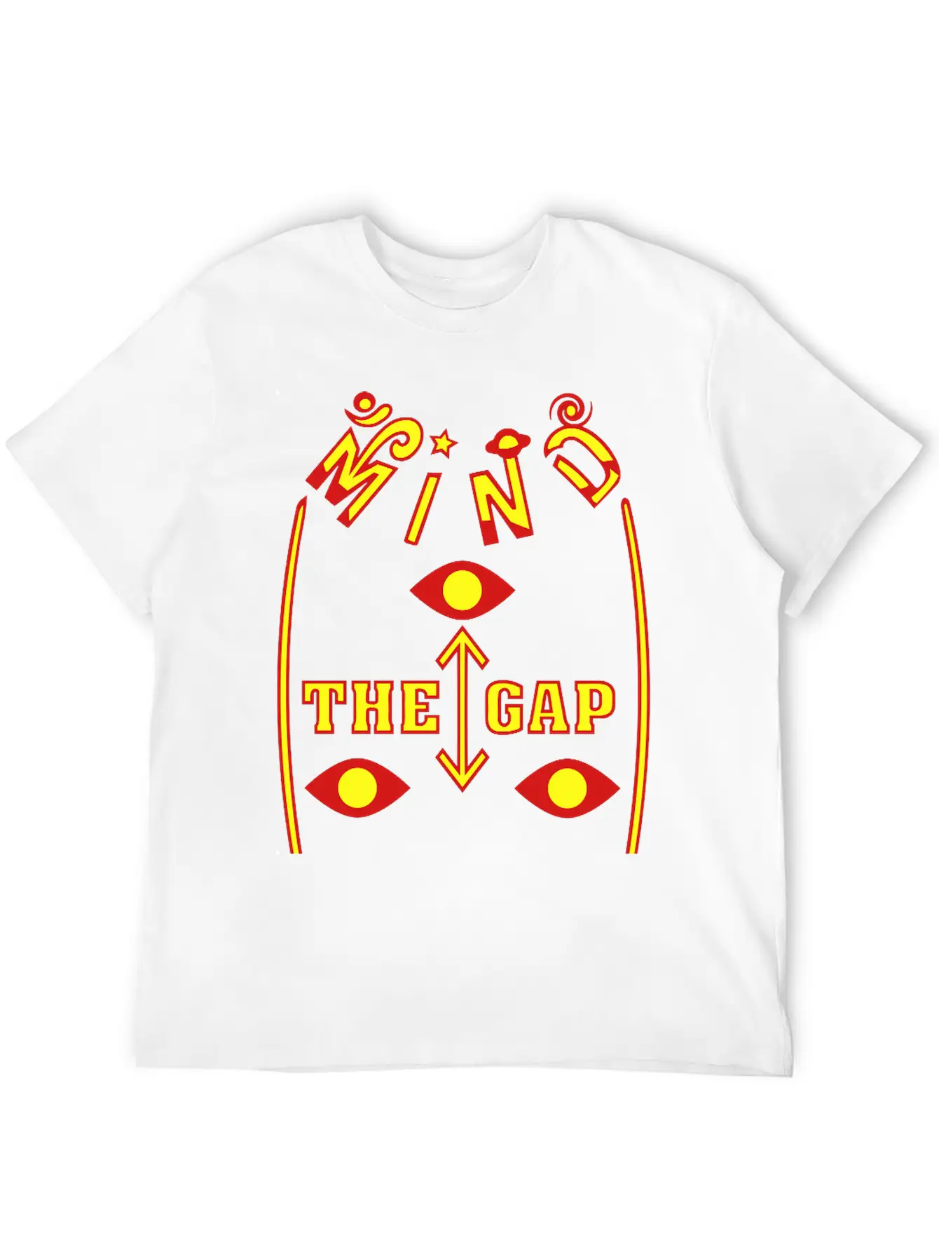 Mind The Gap Unisex Casual T-Shirt – Clean Design For Daily Comfort