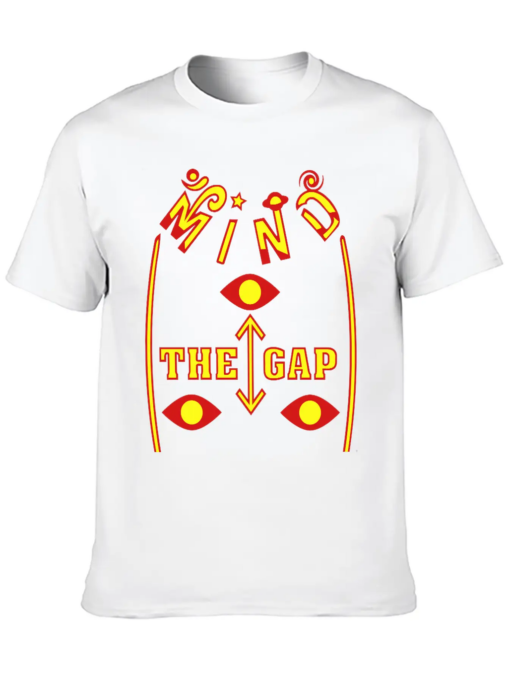 Mind The Gap Unisex Casual T-Shirt – Clean Design For Daily Comfort