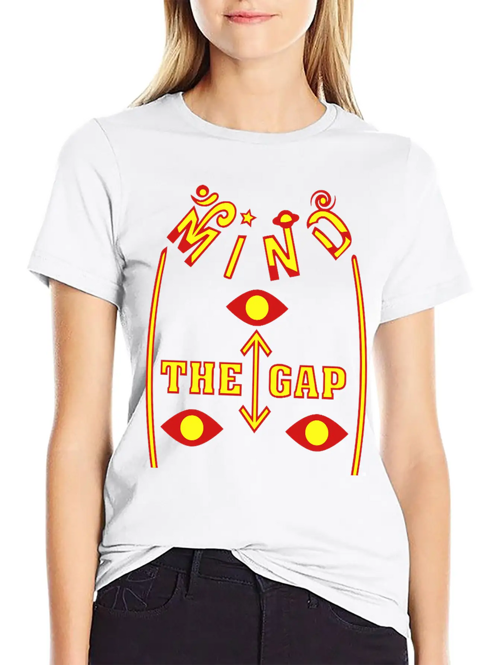 Mind The Gap Unisex Casual T-Shirt – Clean Design For Daily Comfort