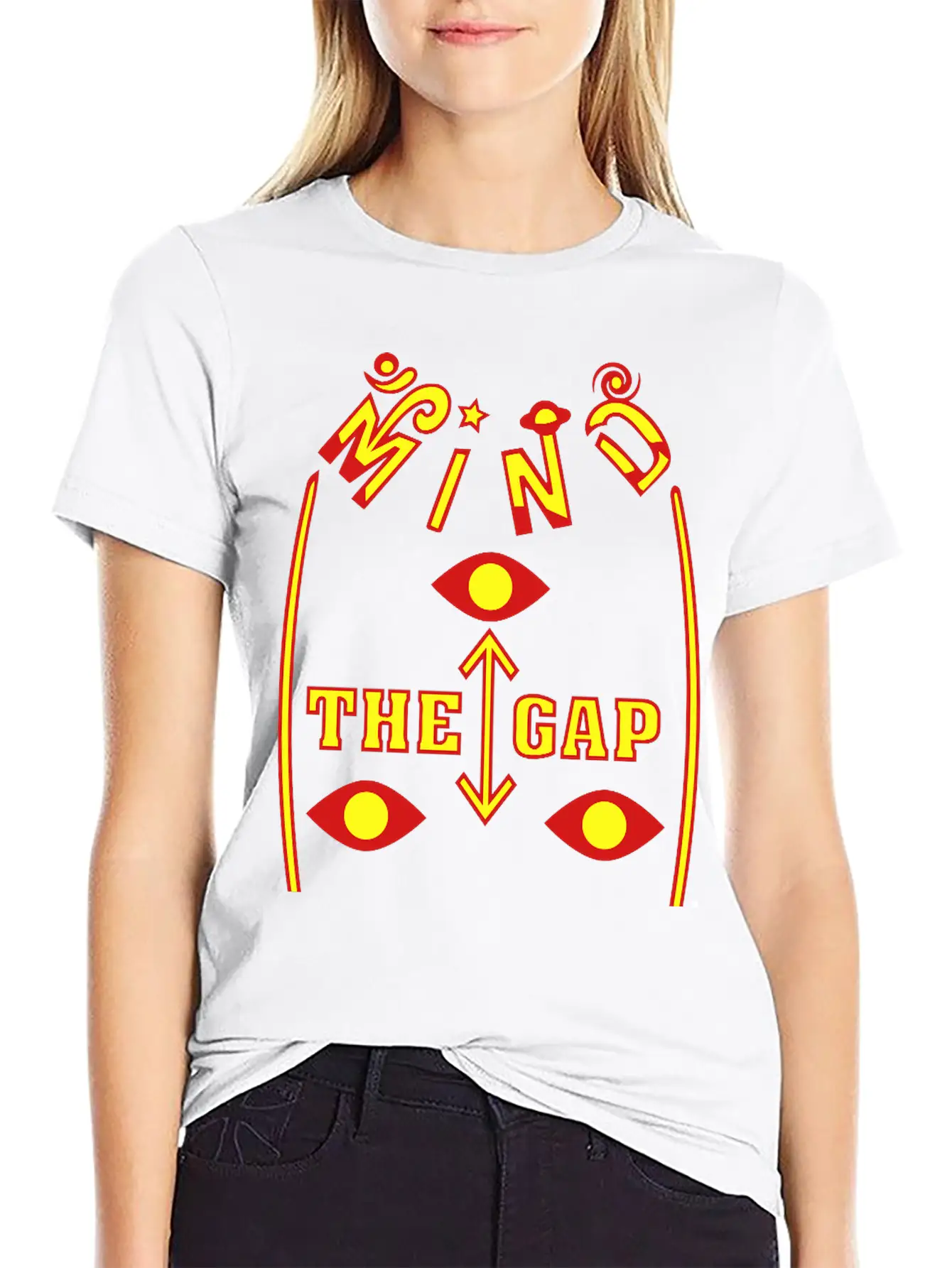 Mind The Gap Unisex Casual T-Shirt – Clean Design For Daily Comfort