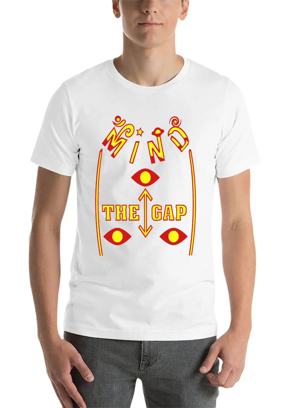 Mind The Gap Unisex Casual T-Shirt – Clean Design For Daily Comfort