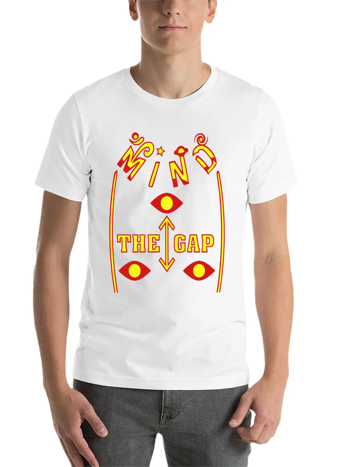 Mind The Gap Unisex Casual T-Shirt – Clean Design For Daily Comfort