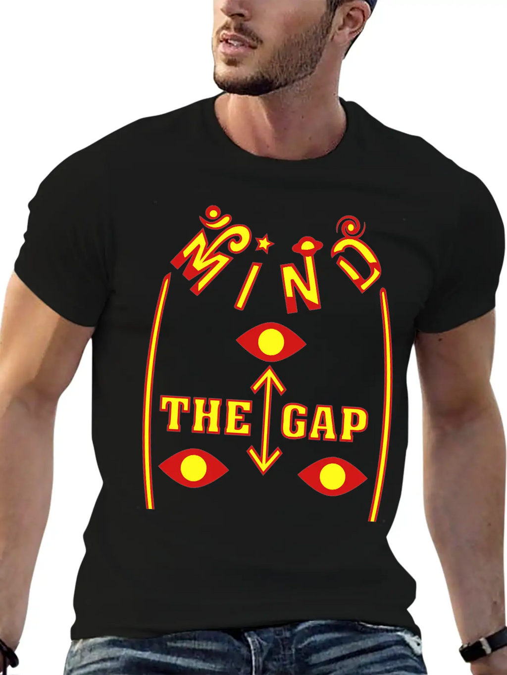 Mind The Gap Unisex Casual T-Shirt – Clean Design For Daily Comfort