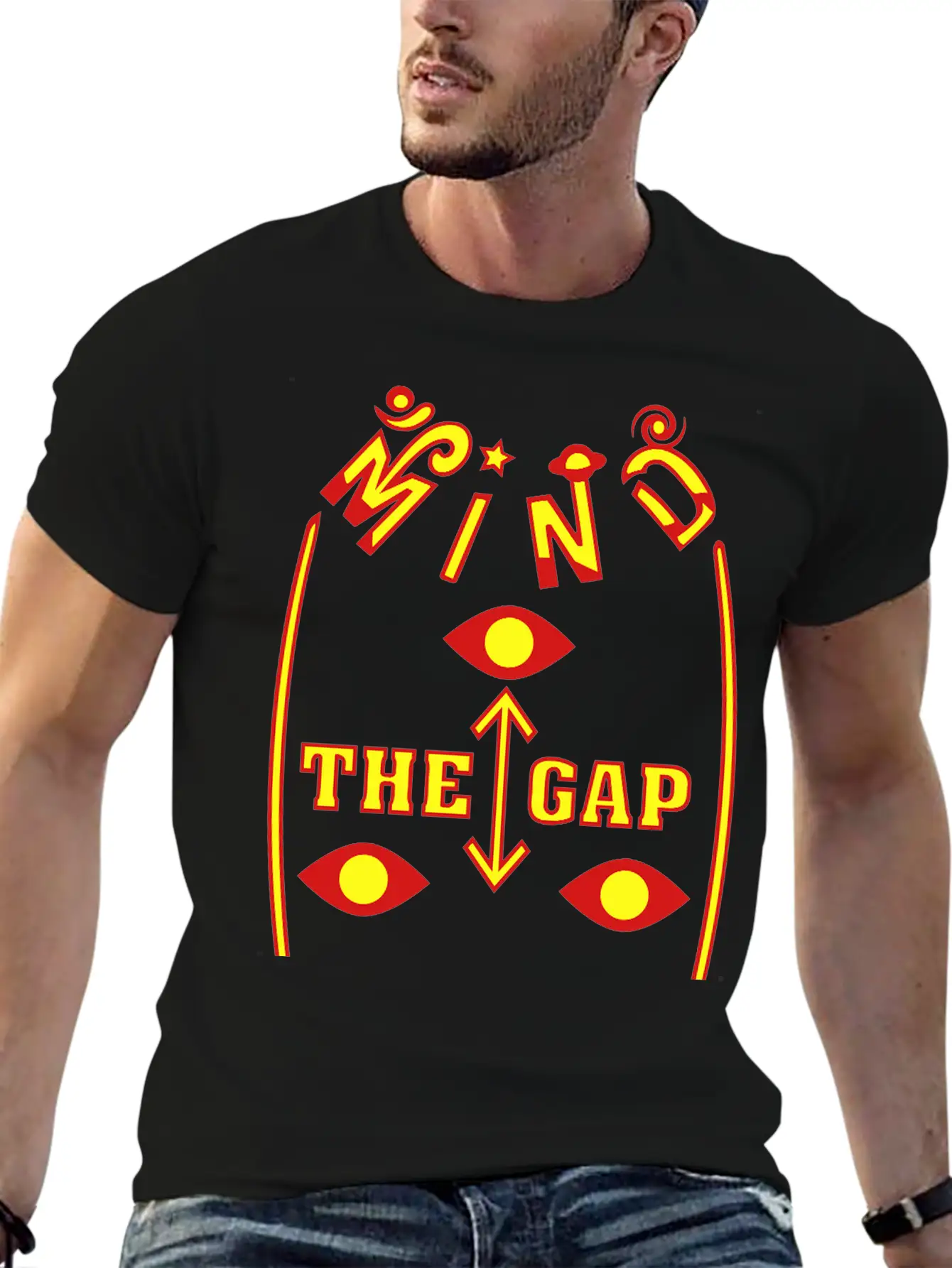 Mind The Gap Unisex Casual T-Shirt – Clean Design For Daily Comfort