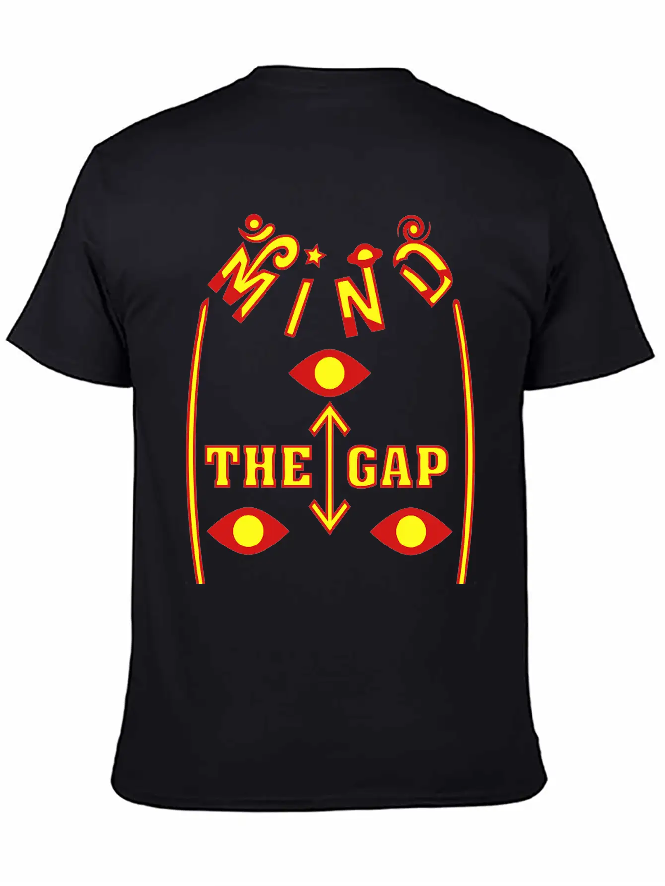 Mind The Gap Unisex Casual T-Shirt – Clean Design For Daily Comfort