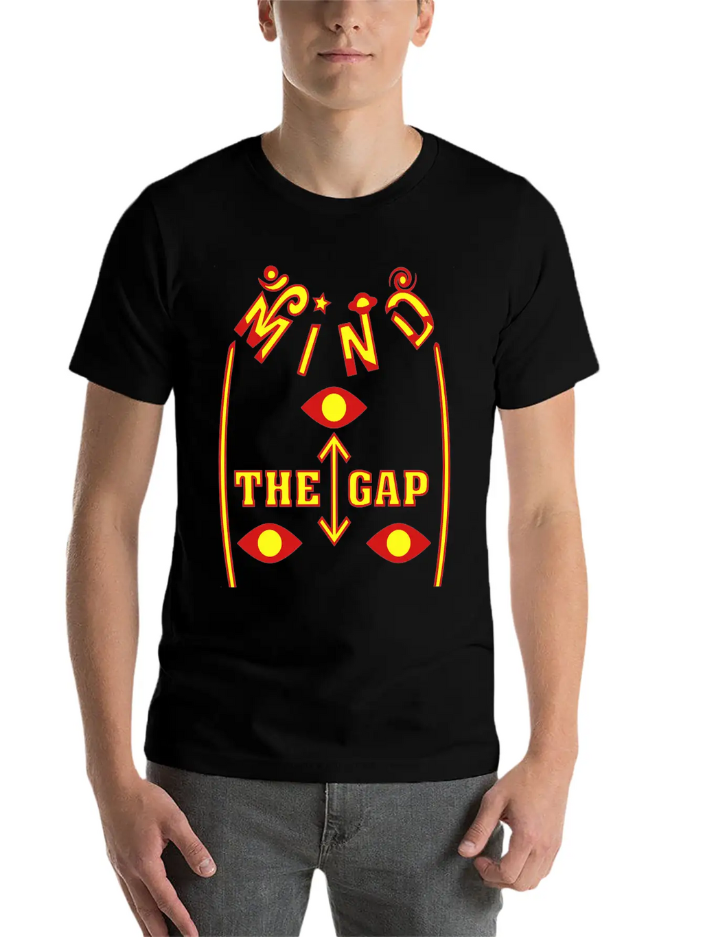 Mind The Gap Unisex Casual T-Shirt – Clean Design For Daily Comfort