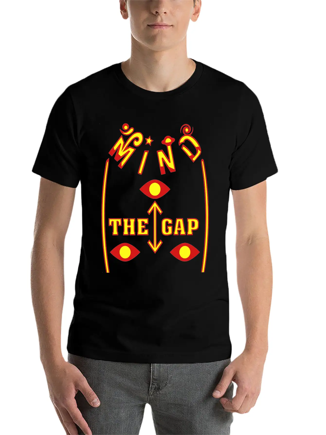 Mind The Gap Unisex Casual T-Shirt – Clean Design For Daily Comfort