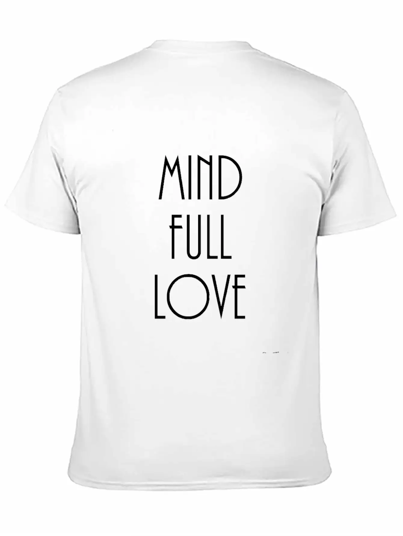 Mindful-mindfulllove Casual Graphic T-Shirt – Simple And Comfortable Daily Wear