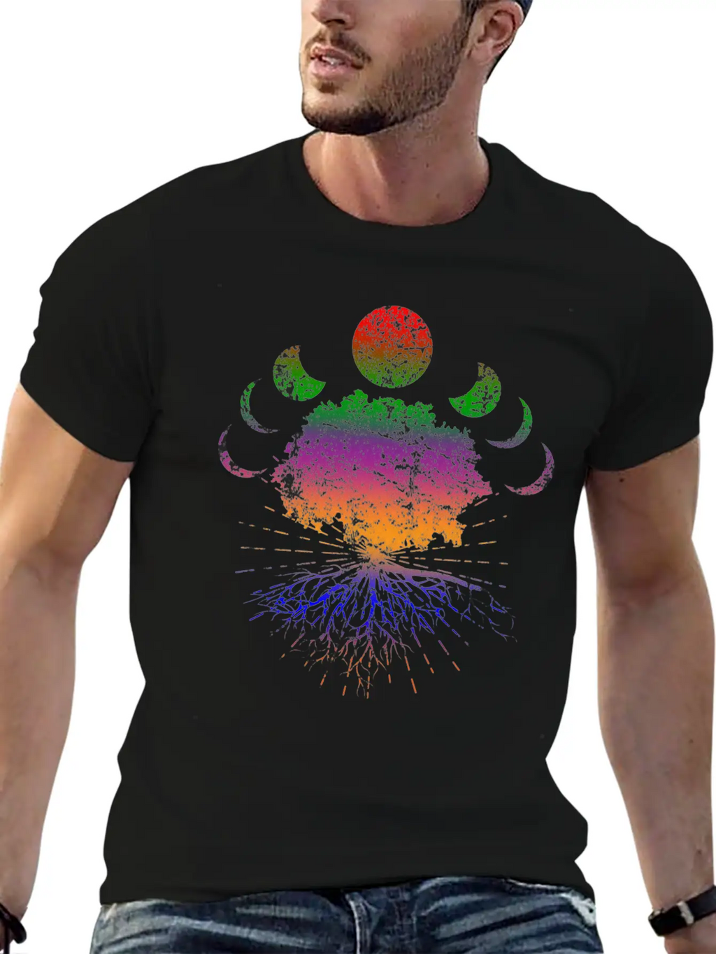 Mindfulness Meditation Breathable Soft Cotton T-Shirt – Timeless Casual Look