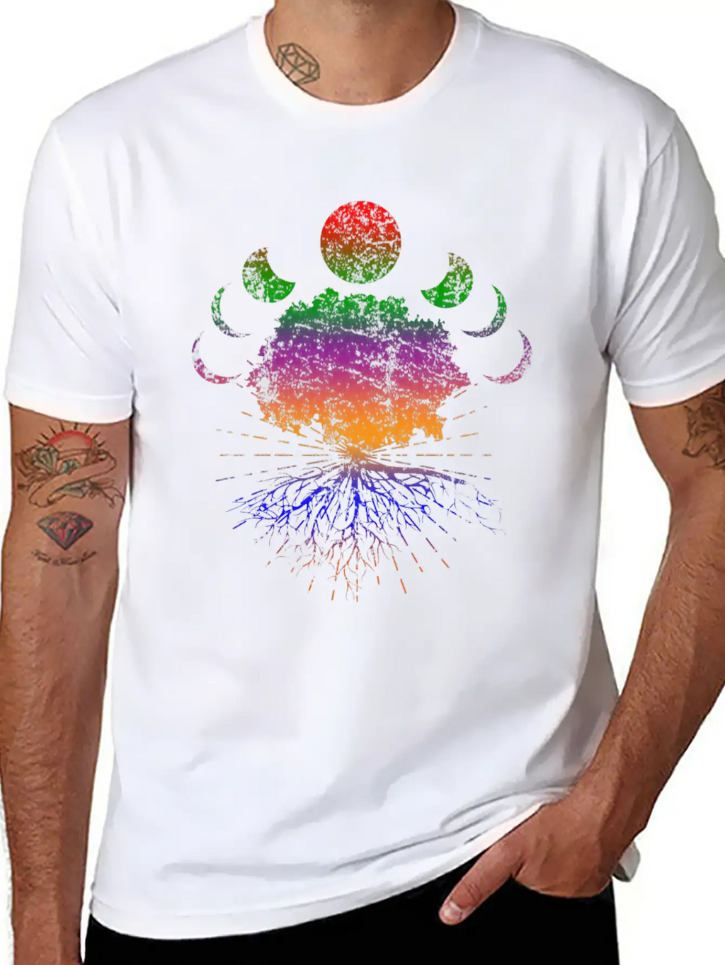 Mindfulness Meditation Breathable Soft Cotton T-Shirt – Timeless Casual Look