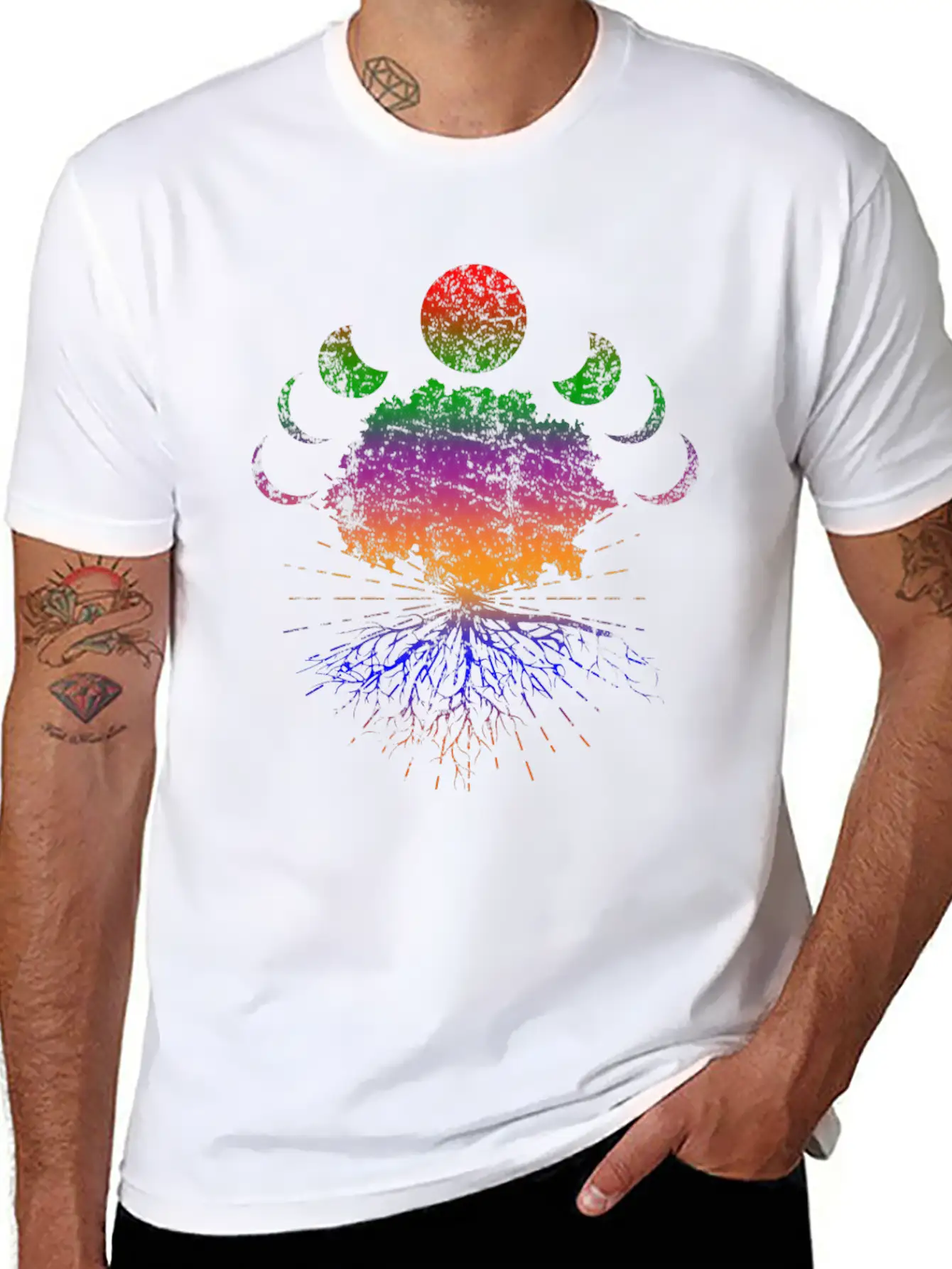 Mindfulness Meditation Breathable Soft Cotton T-Shirt – Timeless Casual Look