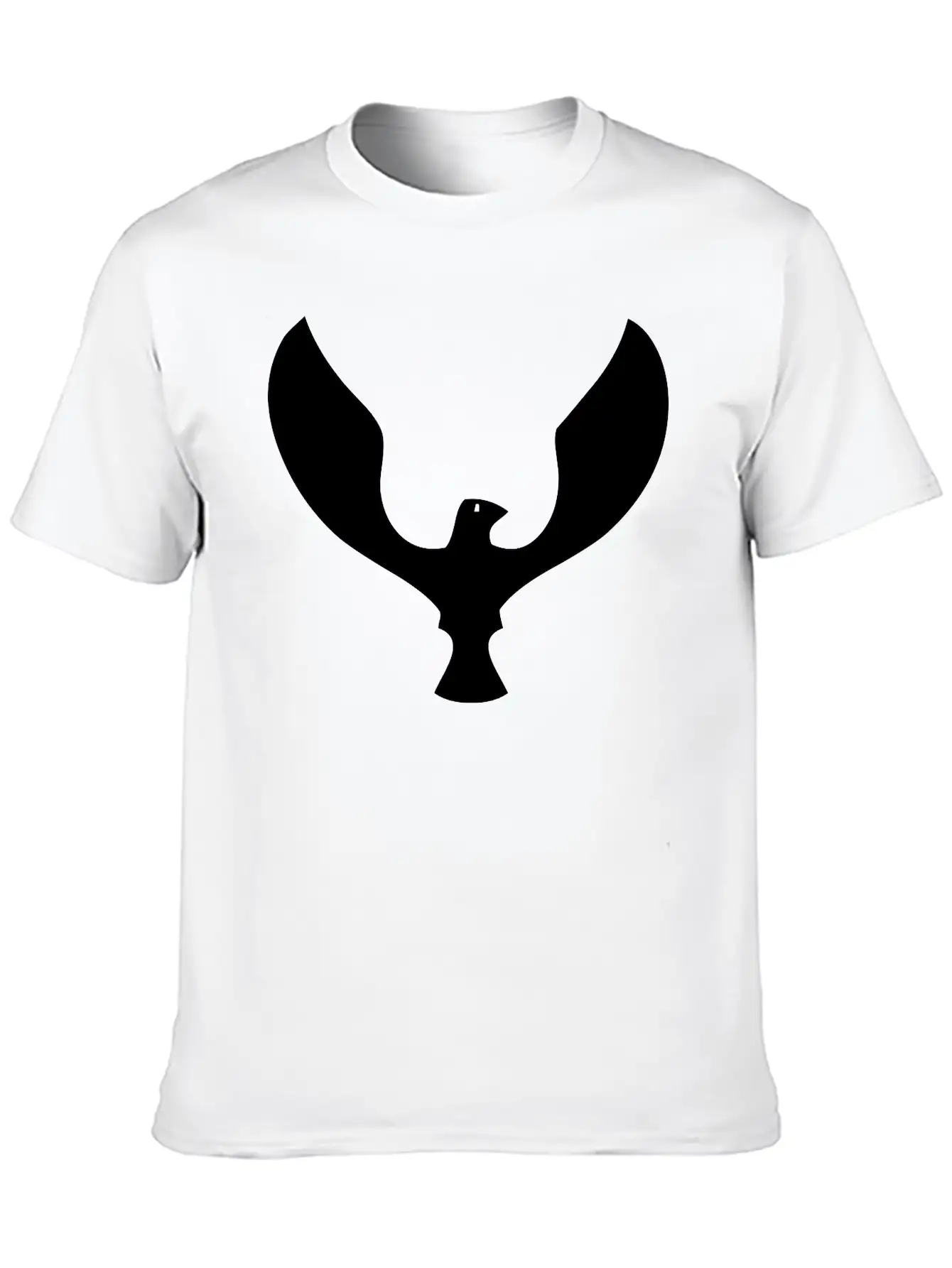 Minimal Bird Logo Unisex Casual T-Shirt – Clean Design For Daily Comfort