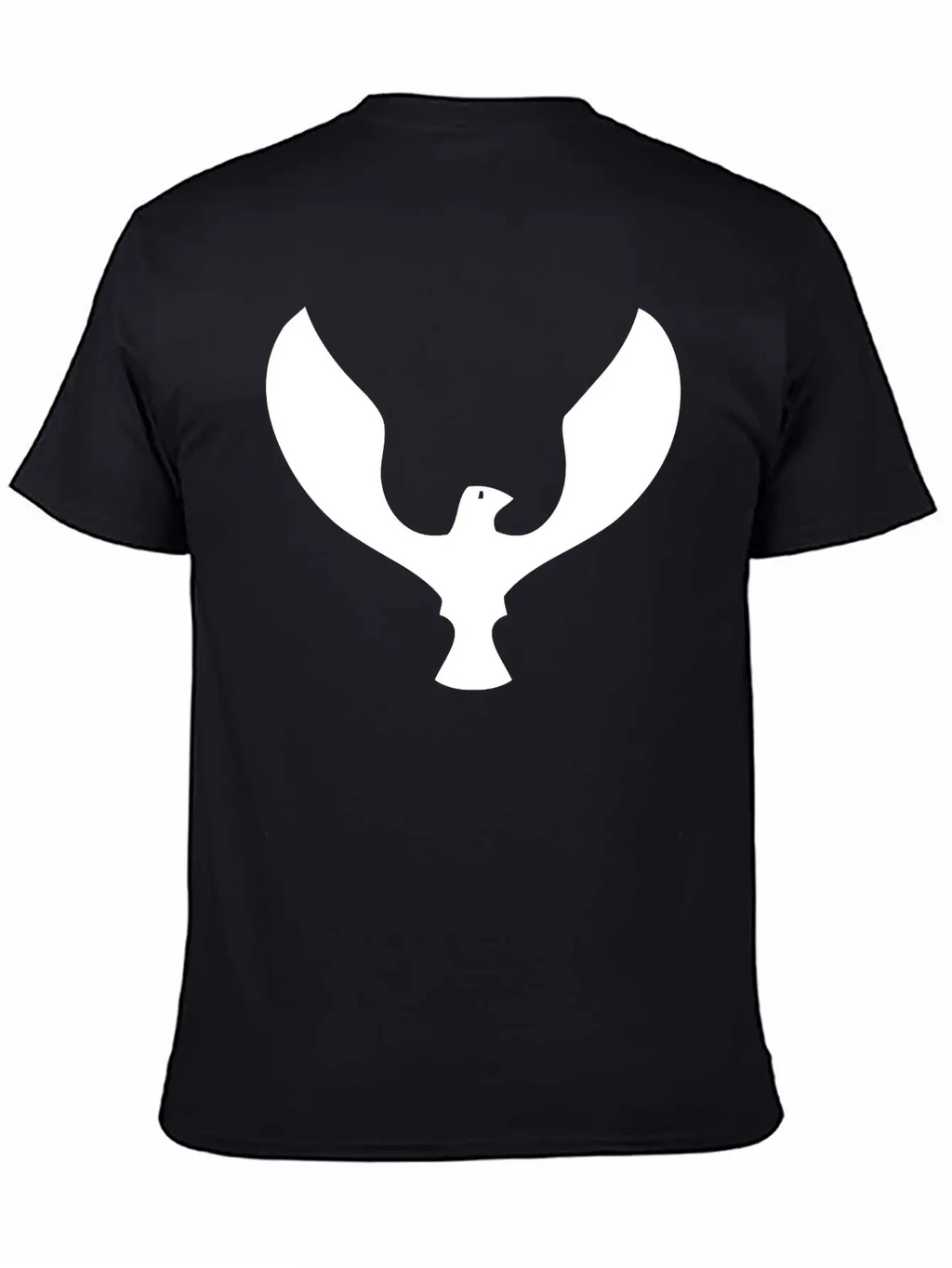 Minimal Bird Logo Unisex Casual T-Shirt – Clean Design For Daily Comfort