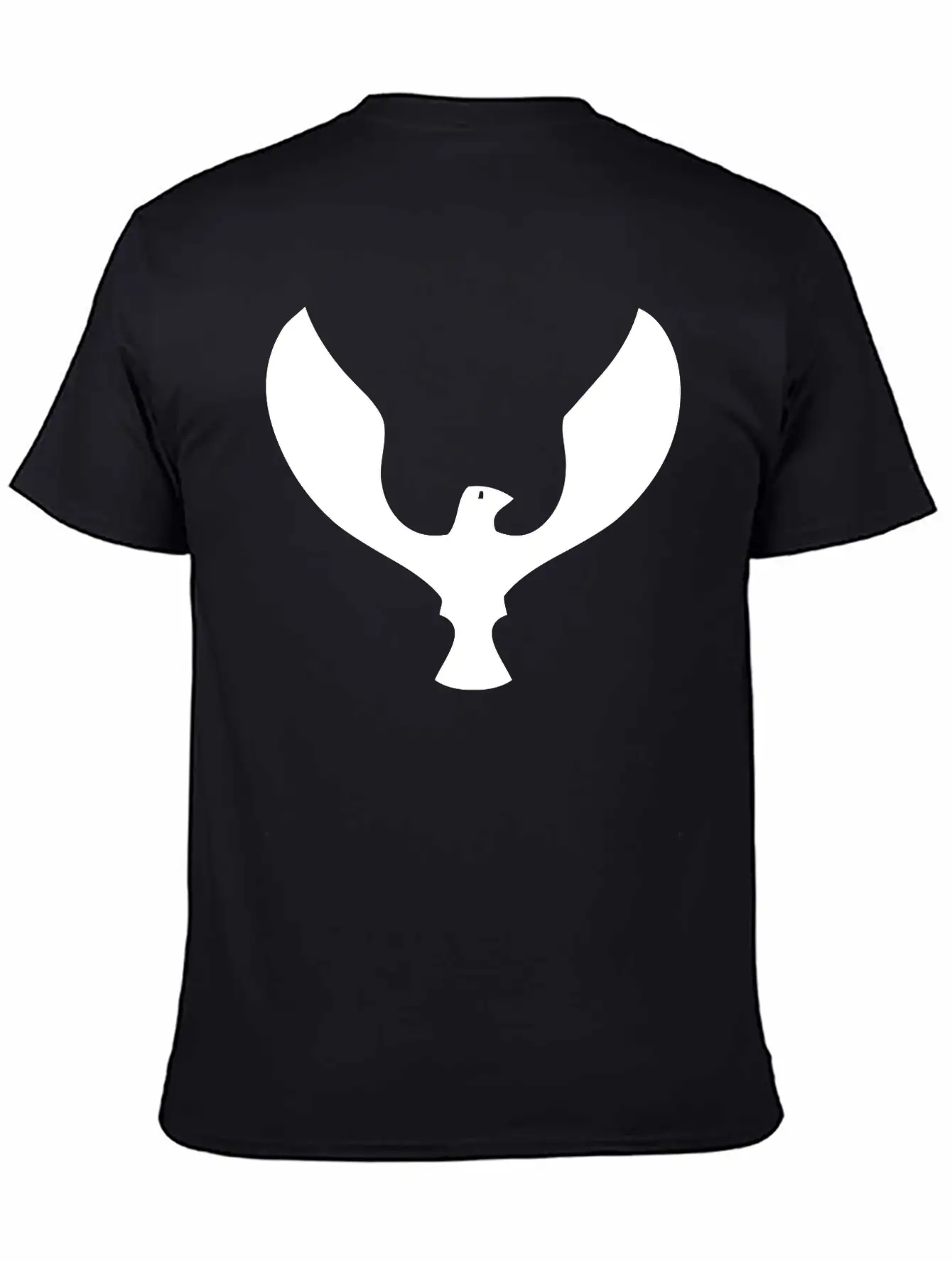 Minimal Bird Logo Unisex Casual T-Shirt – Clean Design For Daily Comfort