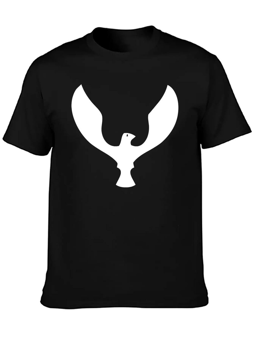 Minimal Bird Logo Unisex Casual T-Shirt – Clean Design For Daily Comfort