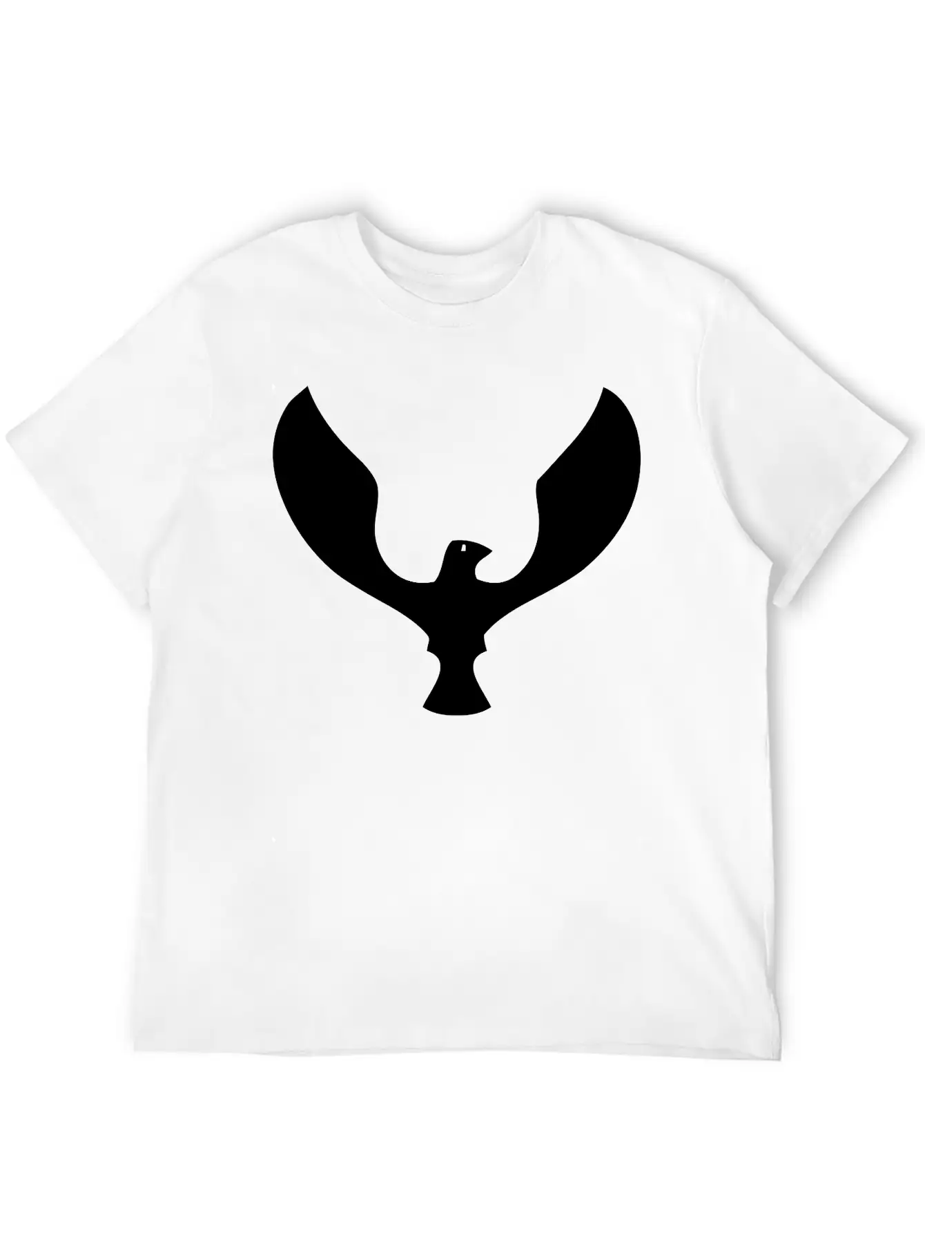 Minimal Bird Logo Unisex Casual T-Shirt – Clean Design For Daily Comfort