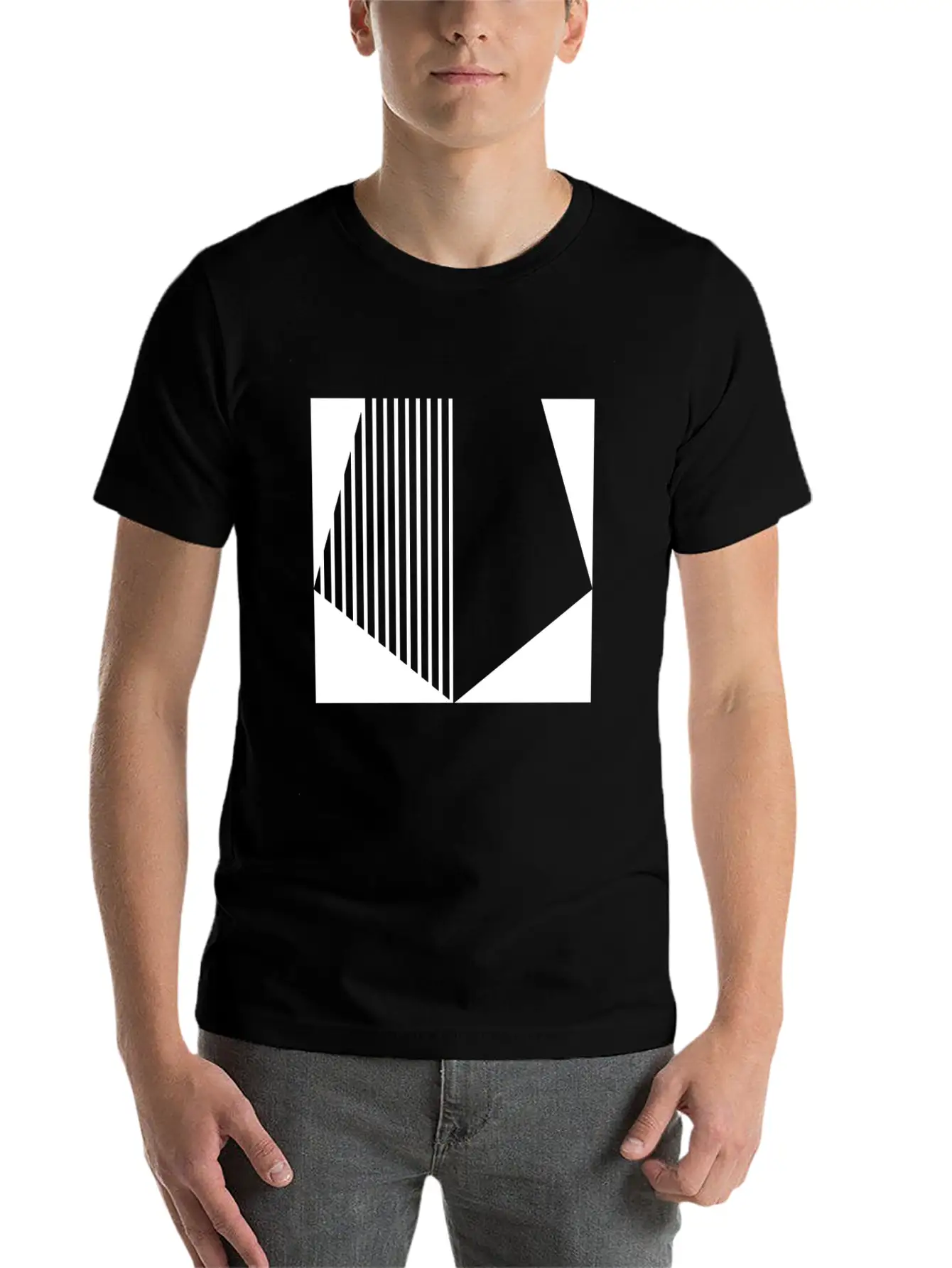 Minimal Geometric 173 Casual Graphic T-Shirt – Simple And Comfortable Daily Wear