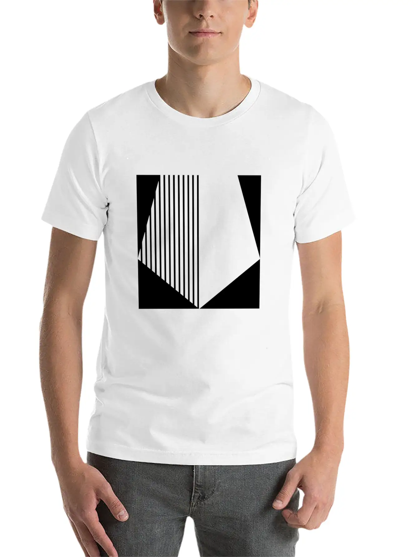 Minimal Geometric 173 Casual Graphic T-Shirt – Simple And Comfortable Daily Wear