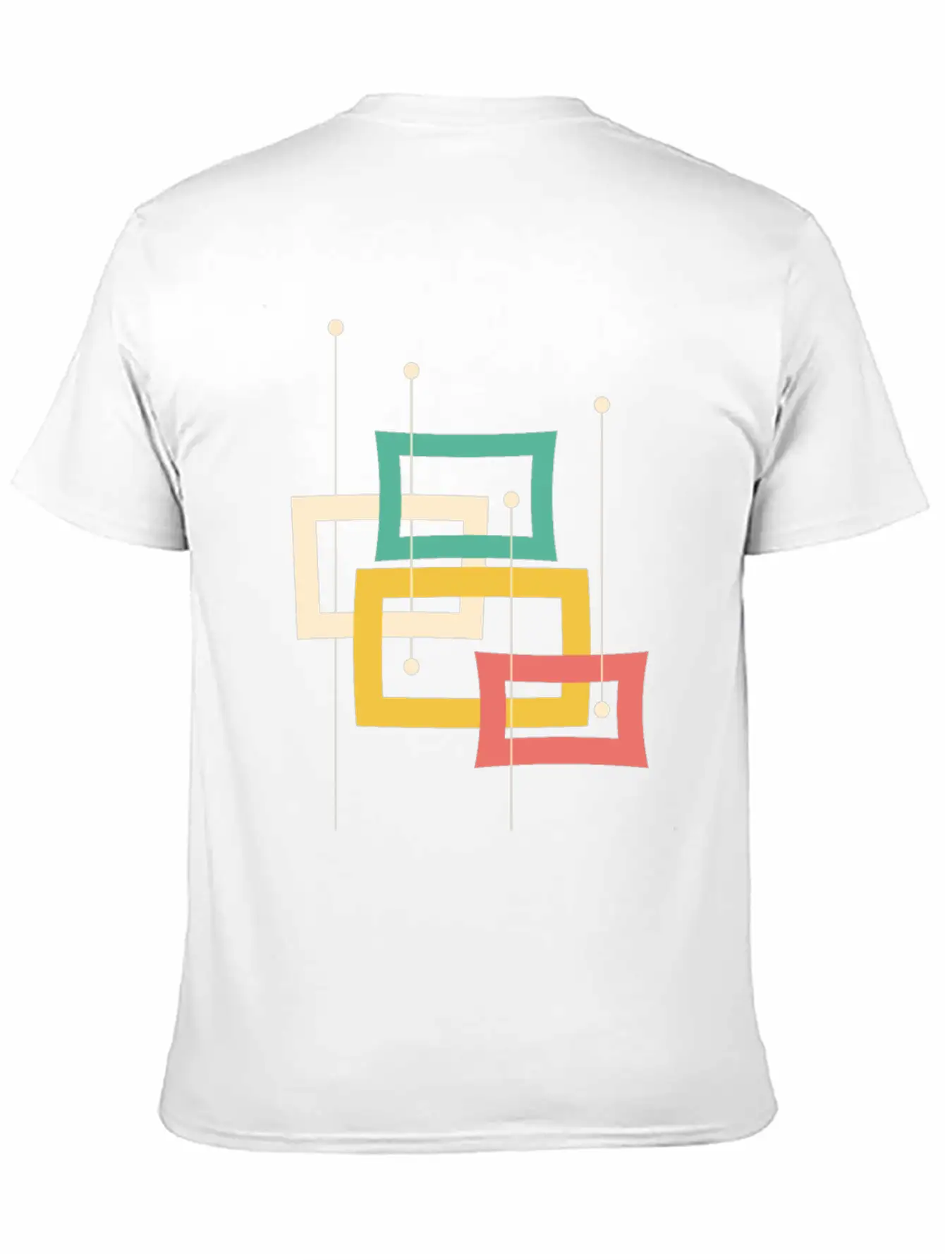 Minimal Geometric Essential Cotton Tee For Daily Outfits – Unisex Style