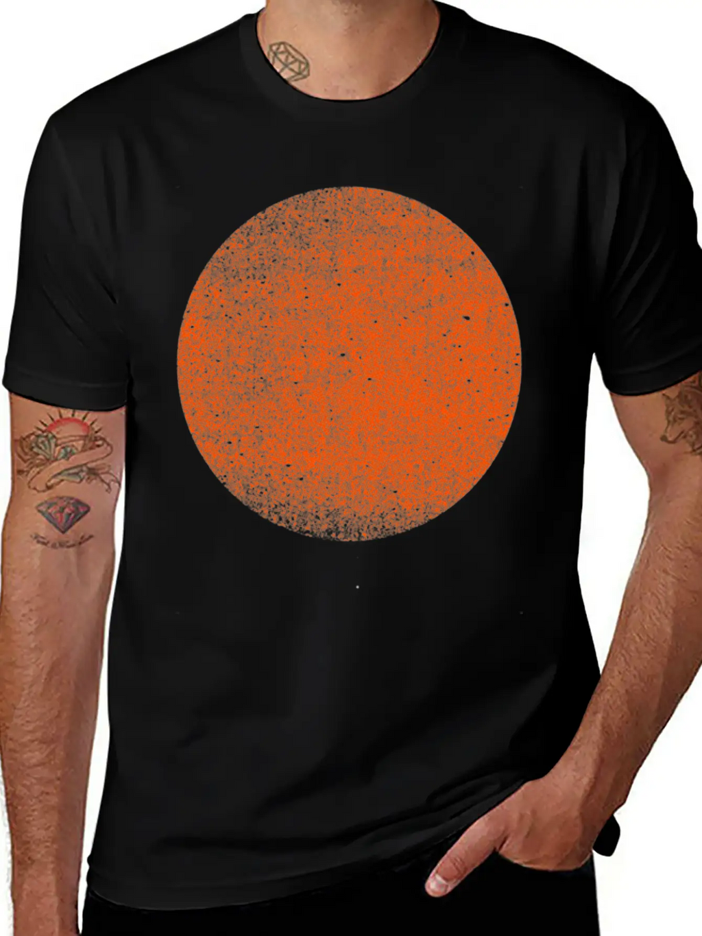 Minimal Solar System Classic T-Shirt Unisex Short Sleeve Soft Cotton T-Shirt – Casual Everyday Wear