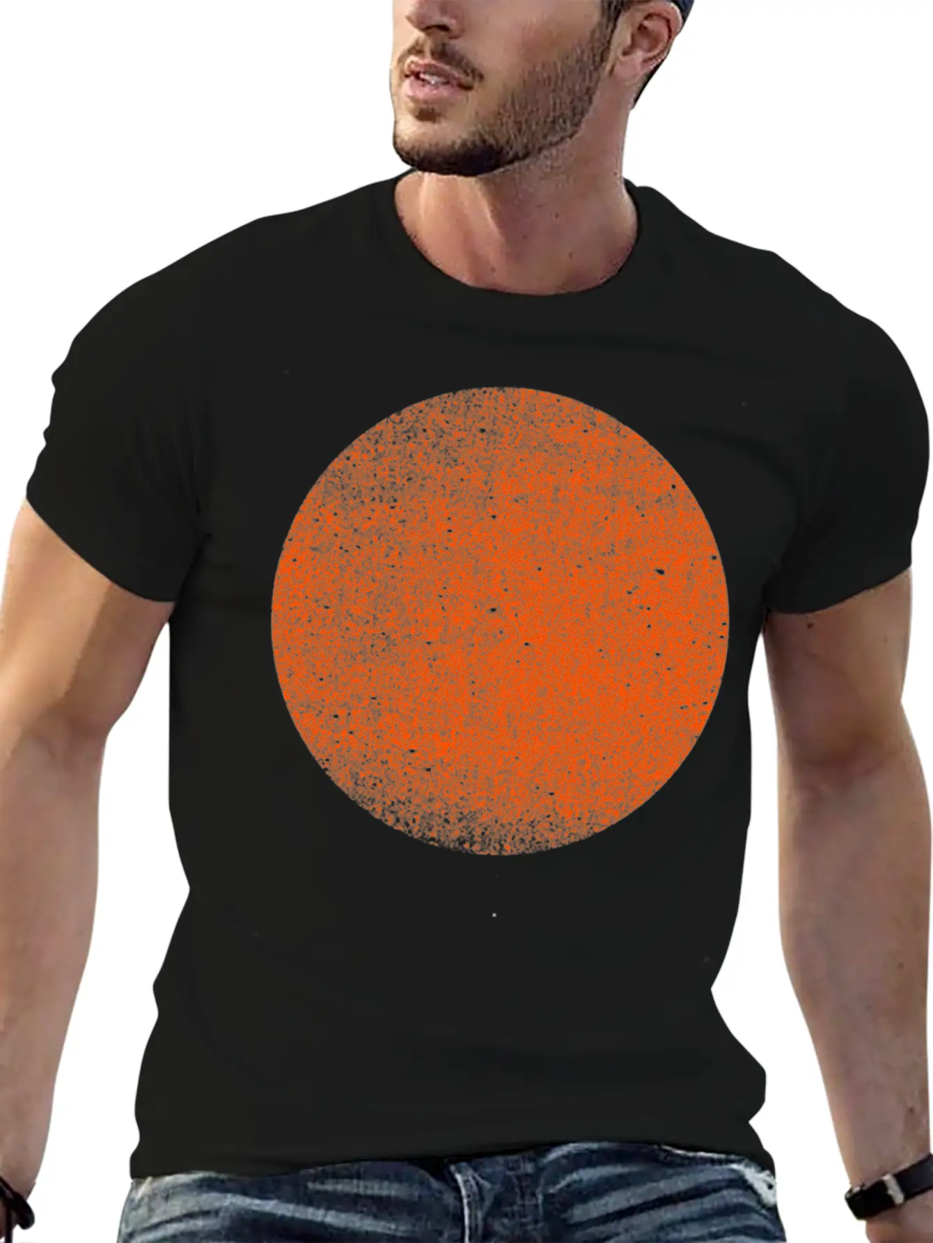 Minimal Solar System Classic T-Shirt Unisex Short Sleeve Soft Cotton T-Shirt – Casual Everyday Wear