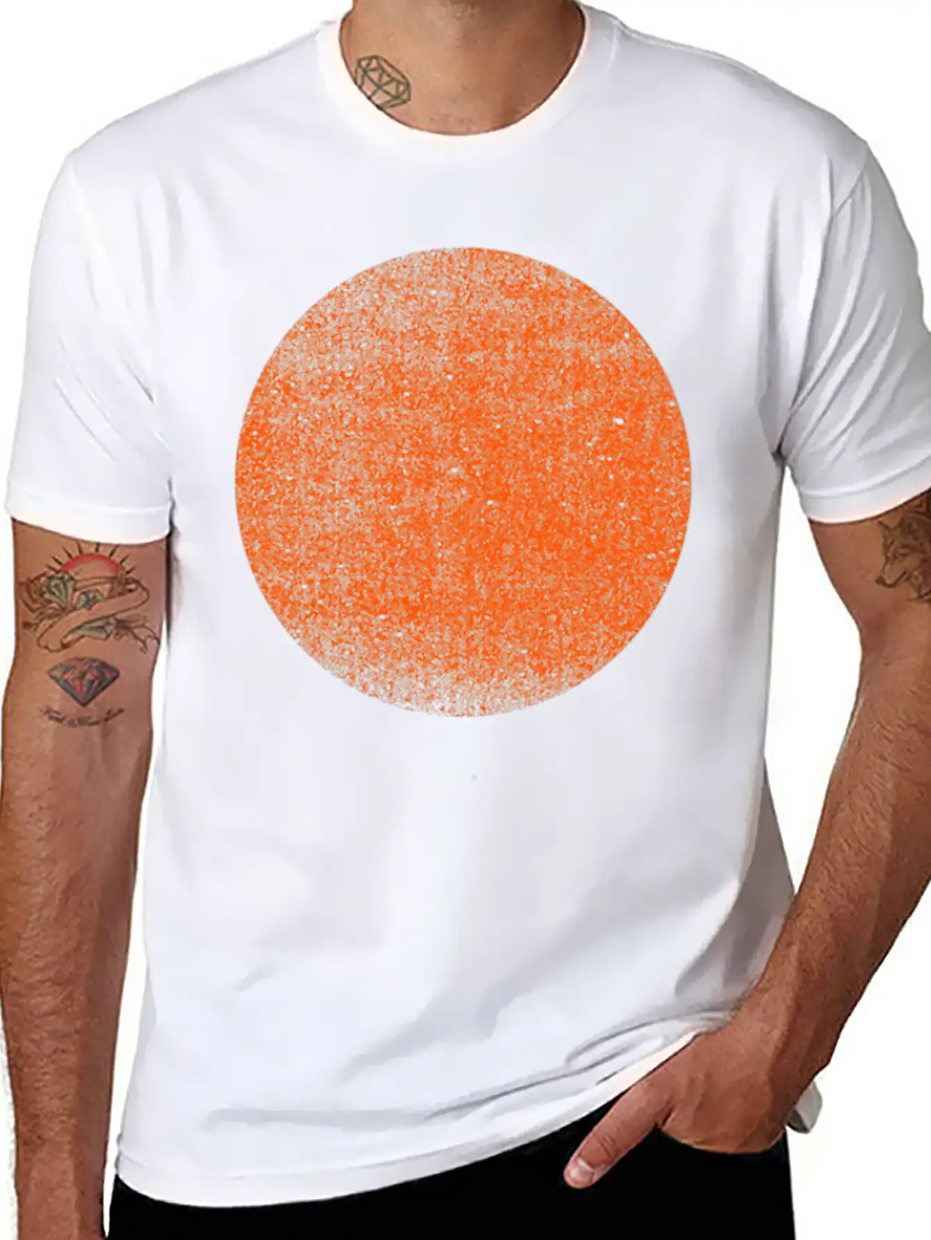 Minimal Solar System Classic T-Shirt Unisex Short Sleeve Soft Cotton T-Shirt – Casual Everyday Wear