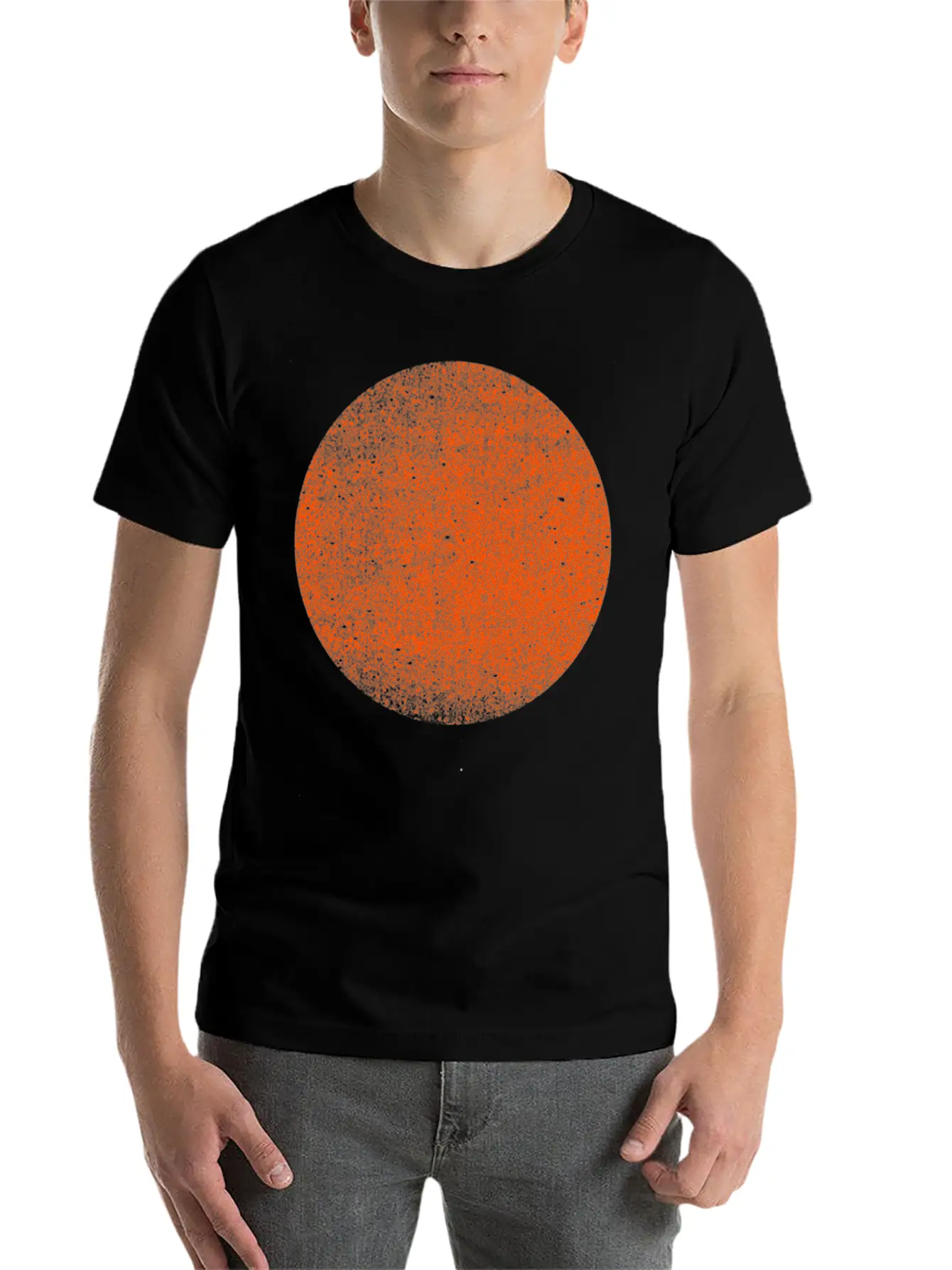 Minimal Solar System Classic T-Shirt Unisex Short Sleeve Soft Cotton T-Shirt – Casual Everyday Wear