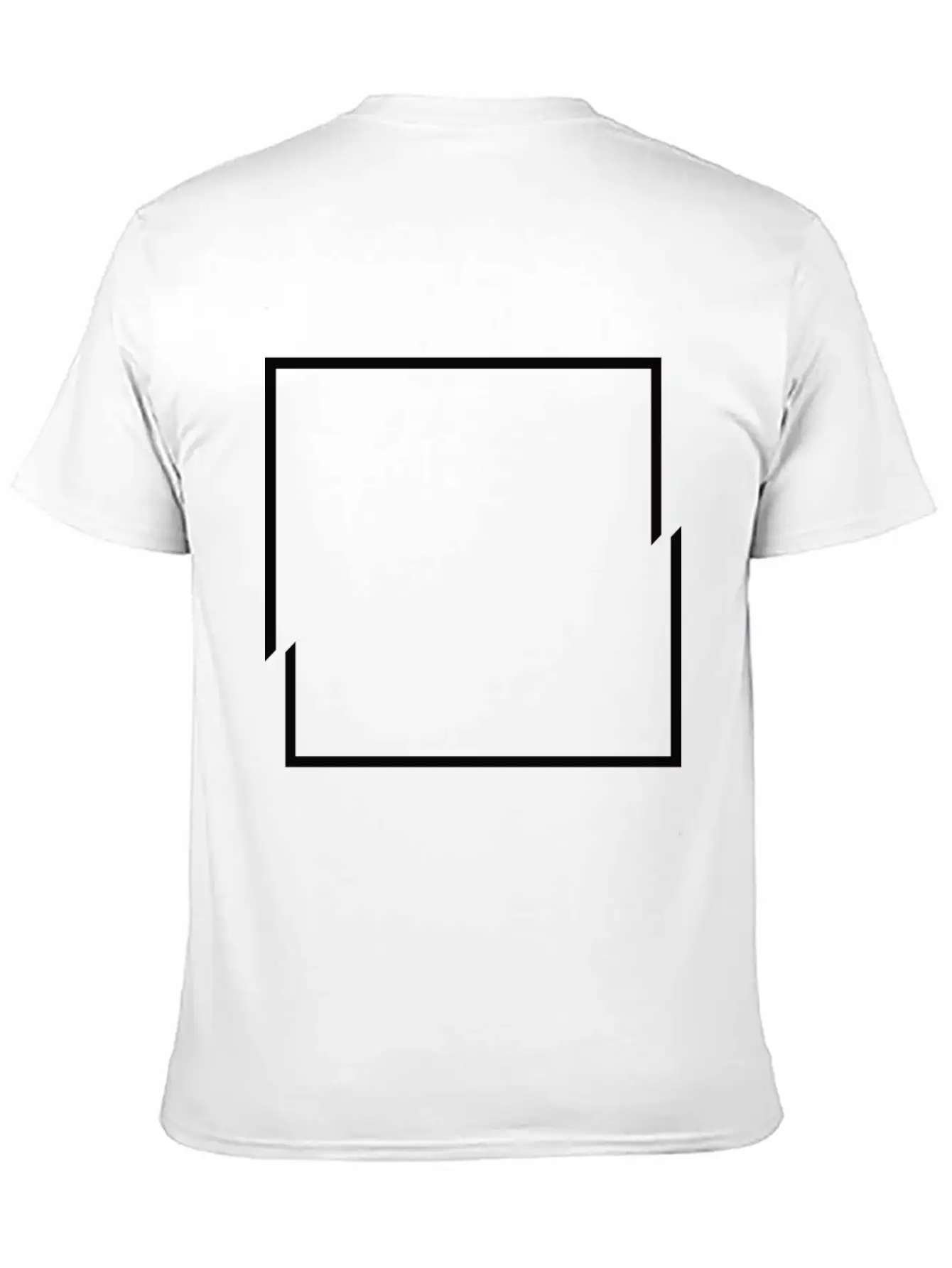 Minimal Square Shirt Unisex Casual T-Shirt – Clean Design For Daily Comfort