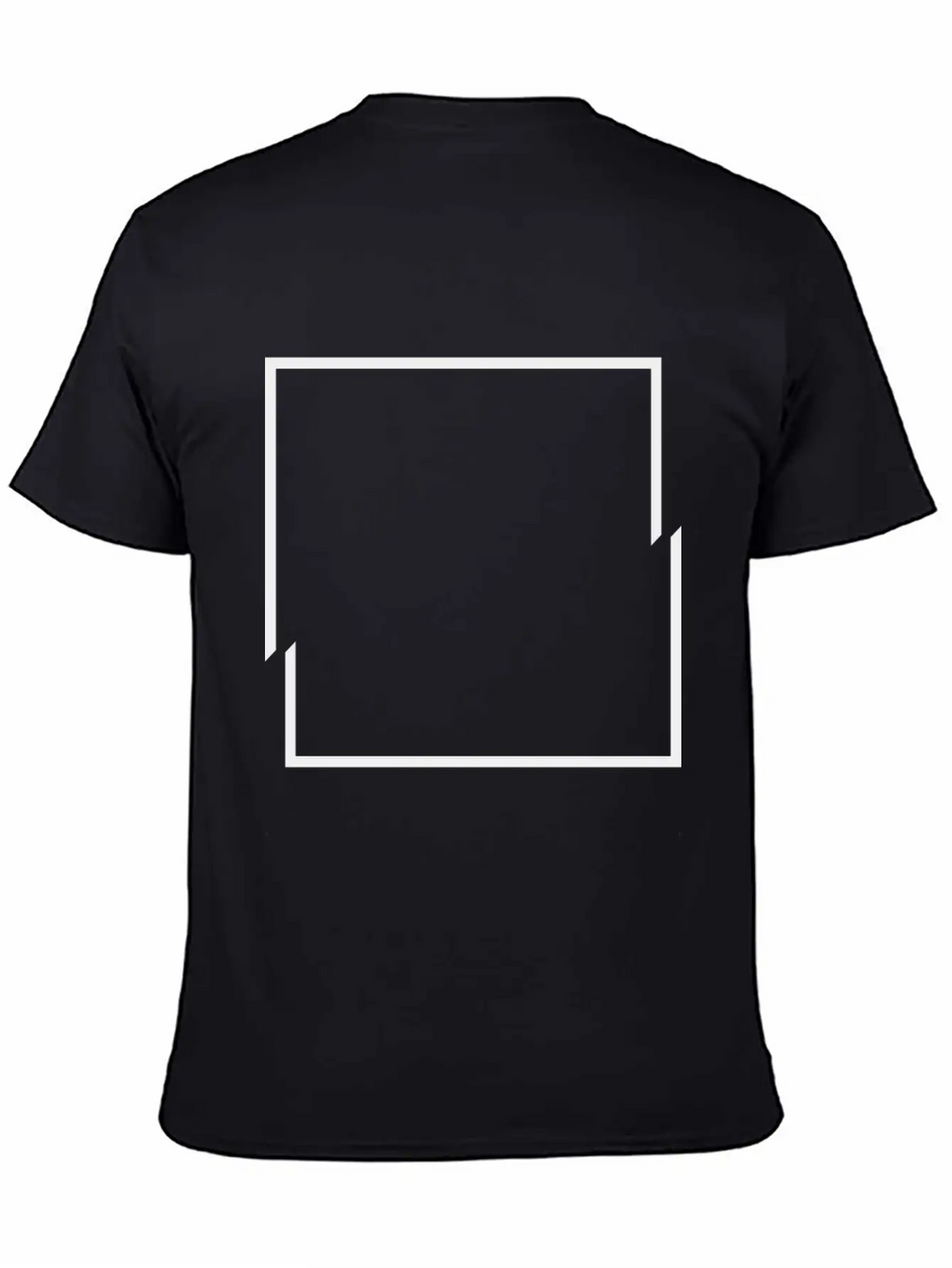Minimal Square Shirt Unisex Casual T-Shirt – Clean Design For Daily Comfort