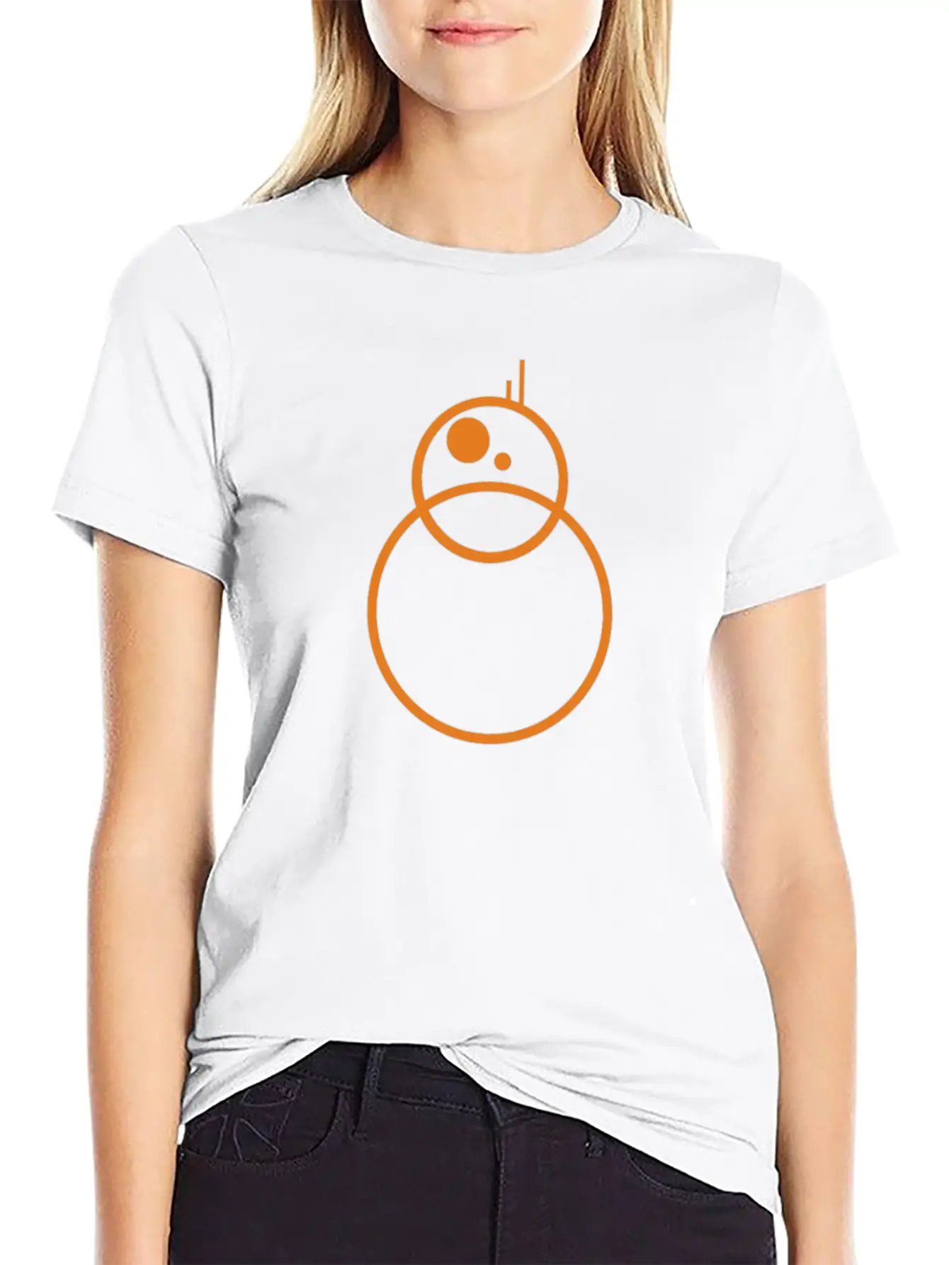 Minimal Trans BB8 Stylish Everyday T-Shirt – Unisex Basic Cotton Tee