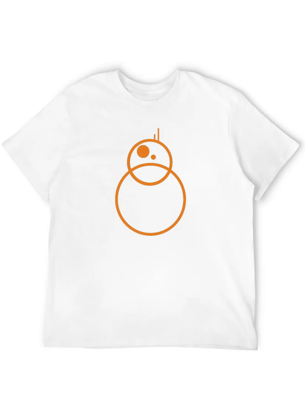 Minimal Trans BB8 Stylish Everyday T-Shirt – Unisex Basic Cotton Tee