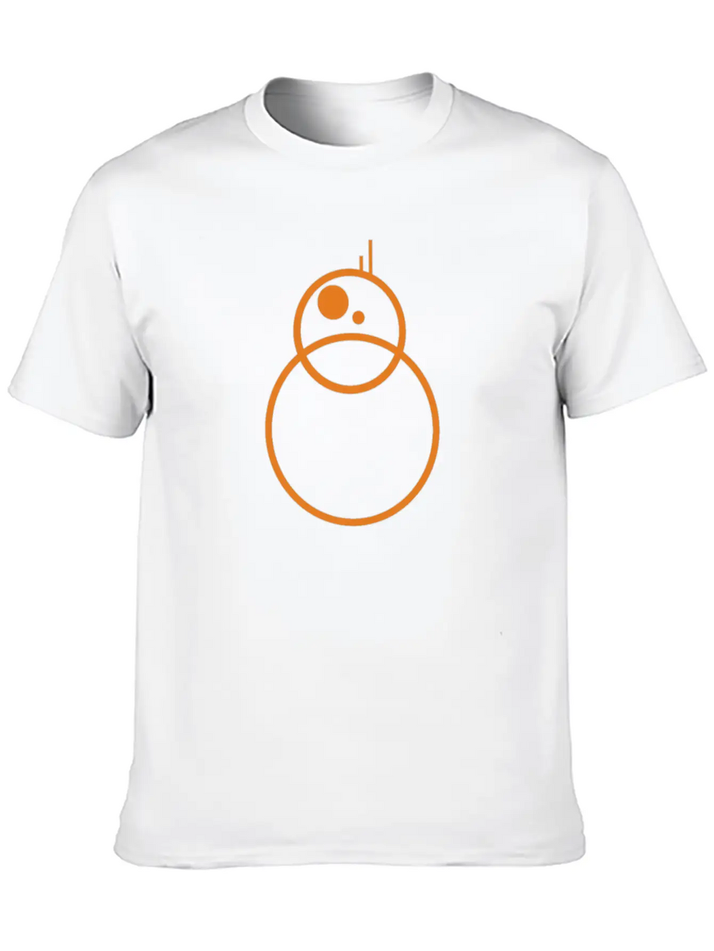 Minimal Trans BB8 Stylish Everyday T-Shirt – Unisex Basic Cotton Tee