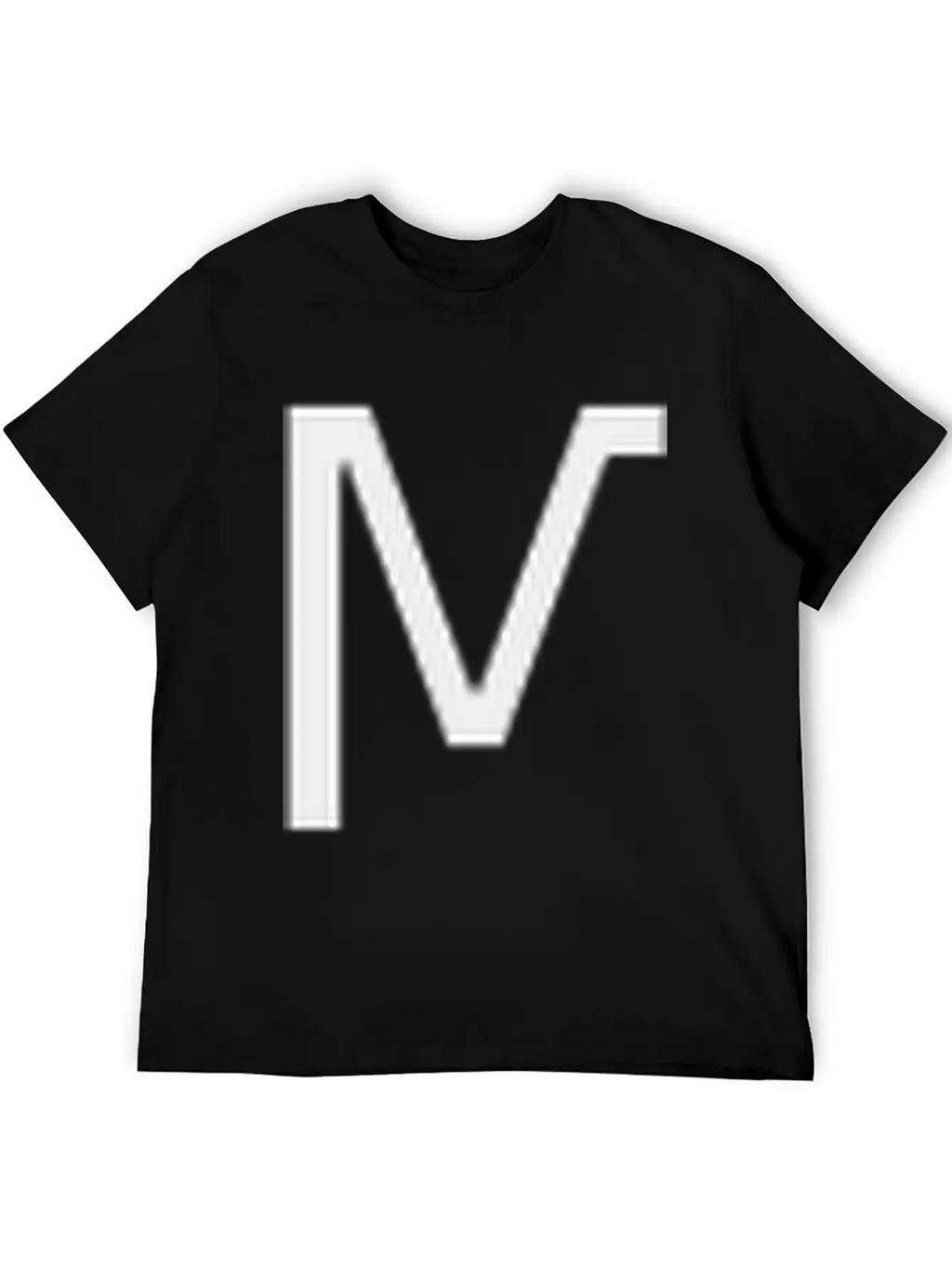 Minimal Vertical Typographic Unisex Short Sleeve Soft Cotton T-Shirt – Casual Everyday Wear