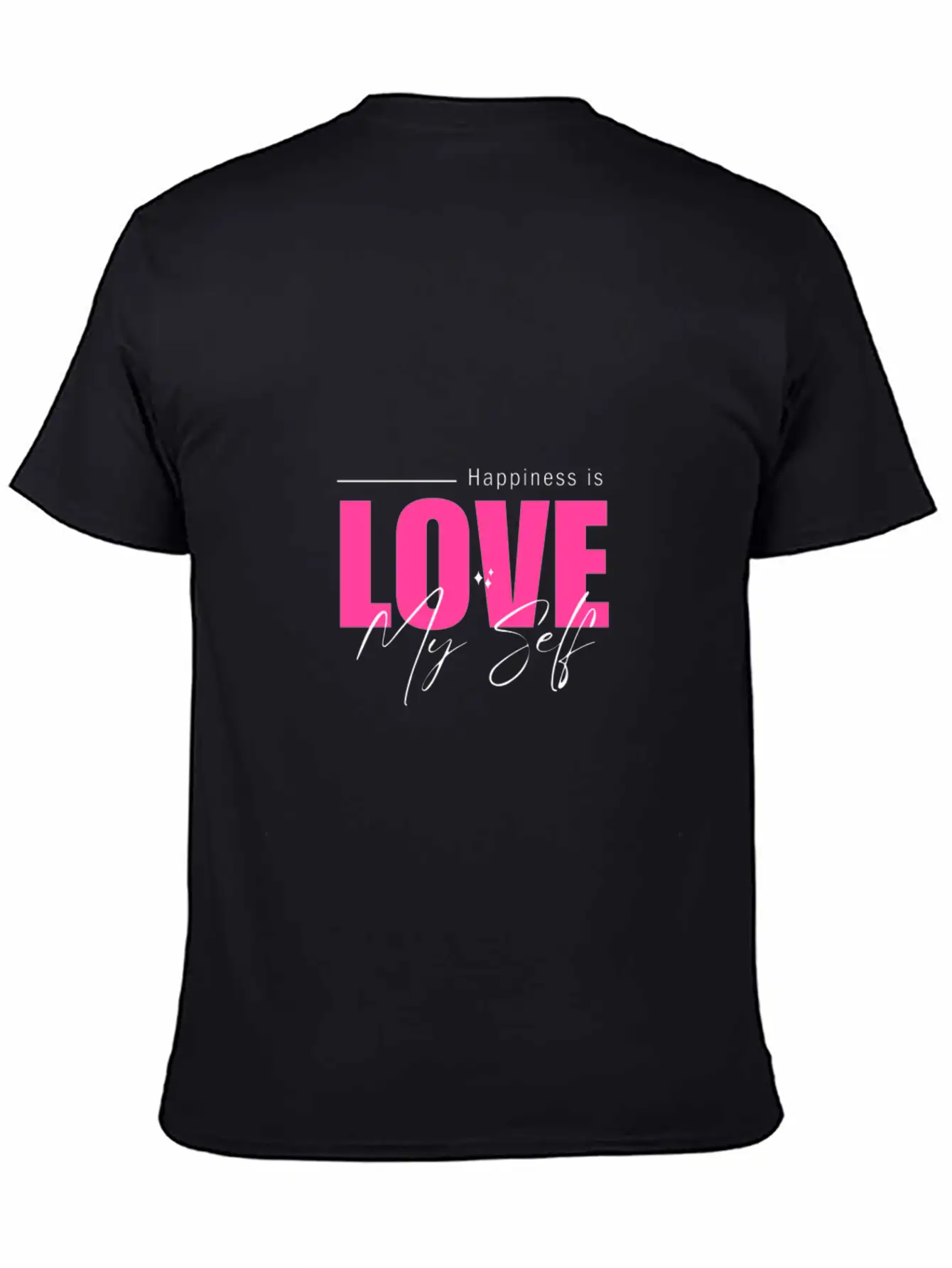 Minimalist Love My Self T Shirt Casual Graphic T-Shirt – Simple And Comfortable Daily Wear