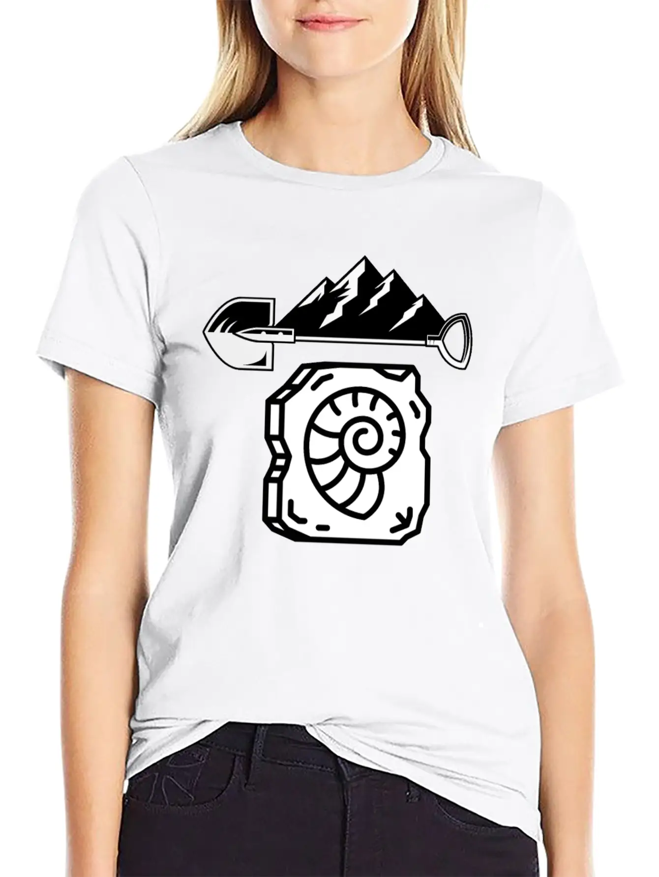 Mining Stones Geology Collection Essential Cotton Tee For Daily Outfits – Unisex Style