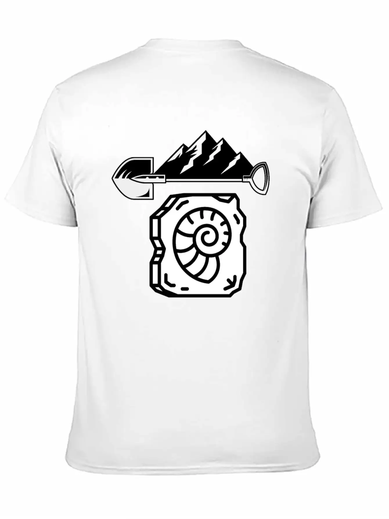 Mining Stones Geology Collection Essential Cotton Tee For Daily Outfits – Unisex Style