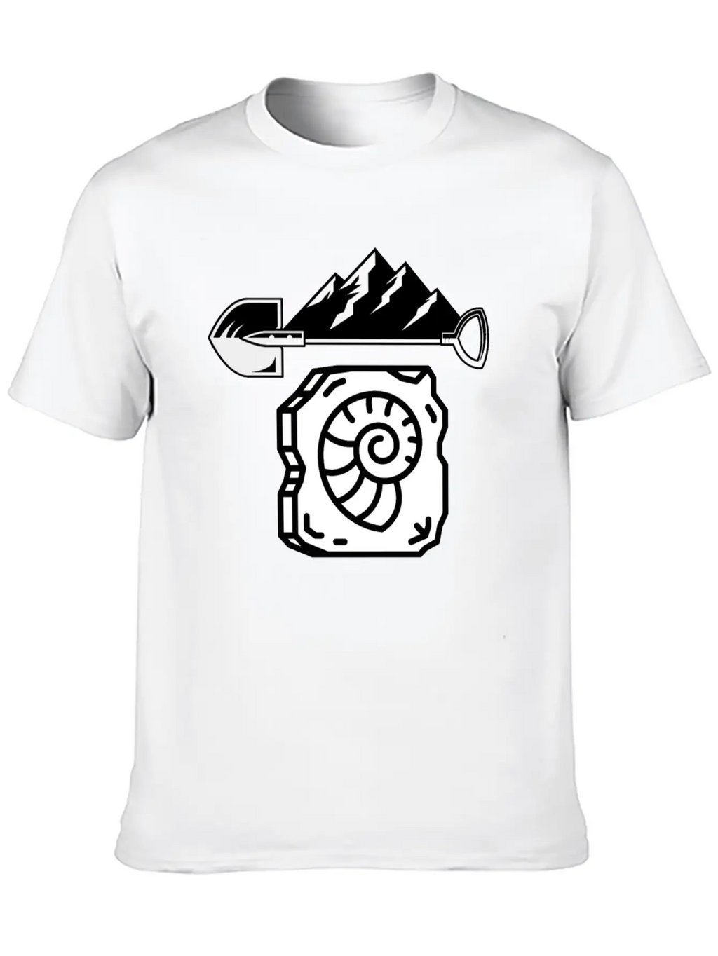 Mining Stones Geology Collection Essential Cotton Tee For Daily Outfits – Unisex Style
