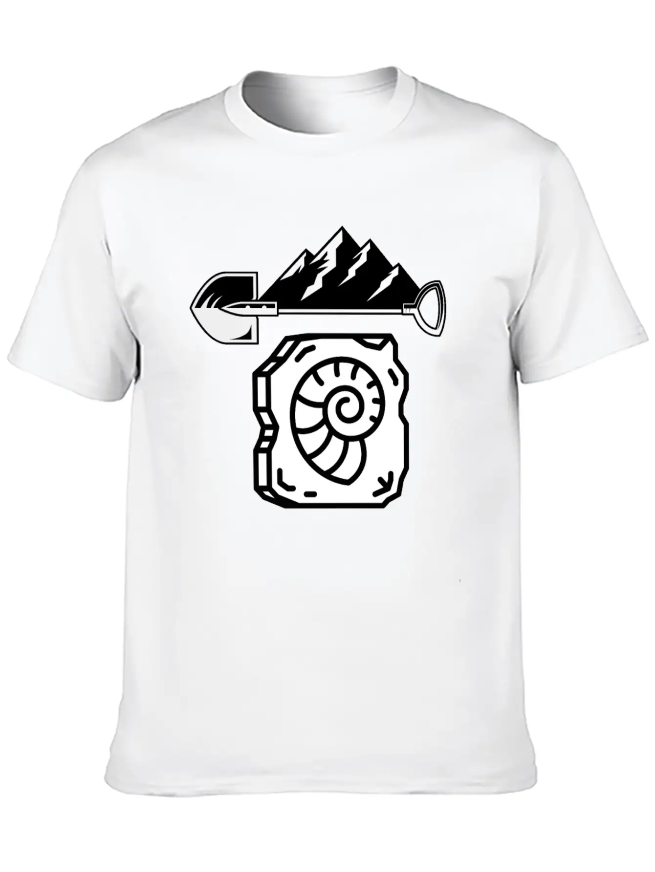 Mining Stones Geology Collection Essential Cotton Tee For Daily Outfits – Unisex Style