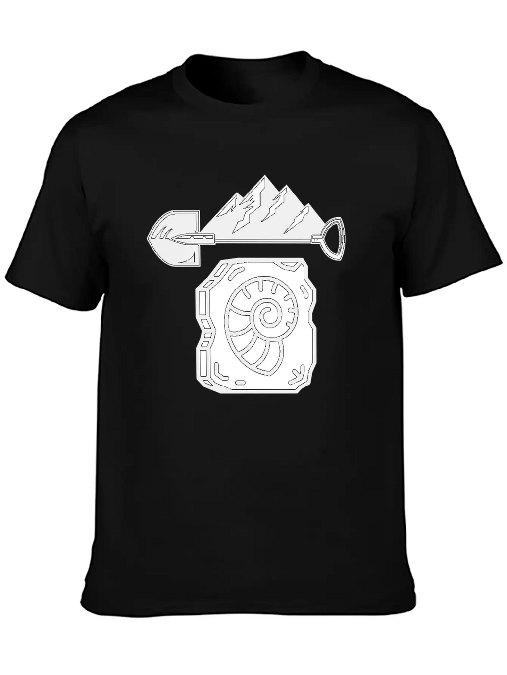 Mining Stones Geology Collection Essential Cotton Tee For Daily Outfits – Unisex Style
