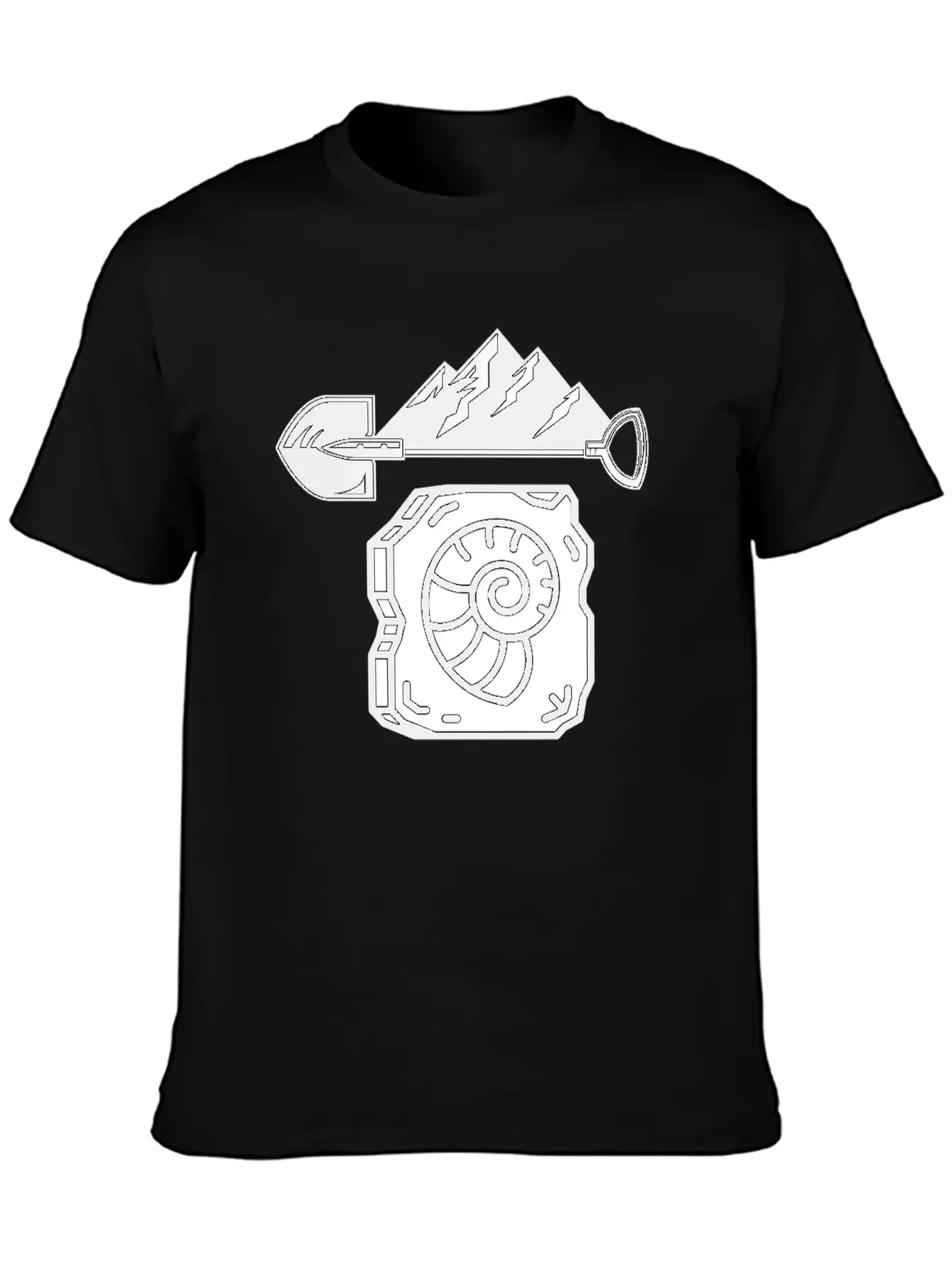 Mining Stones Geology Collection Essential Cotton Tee For Daily Outfits – Unisex Style