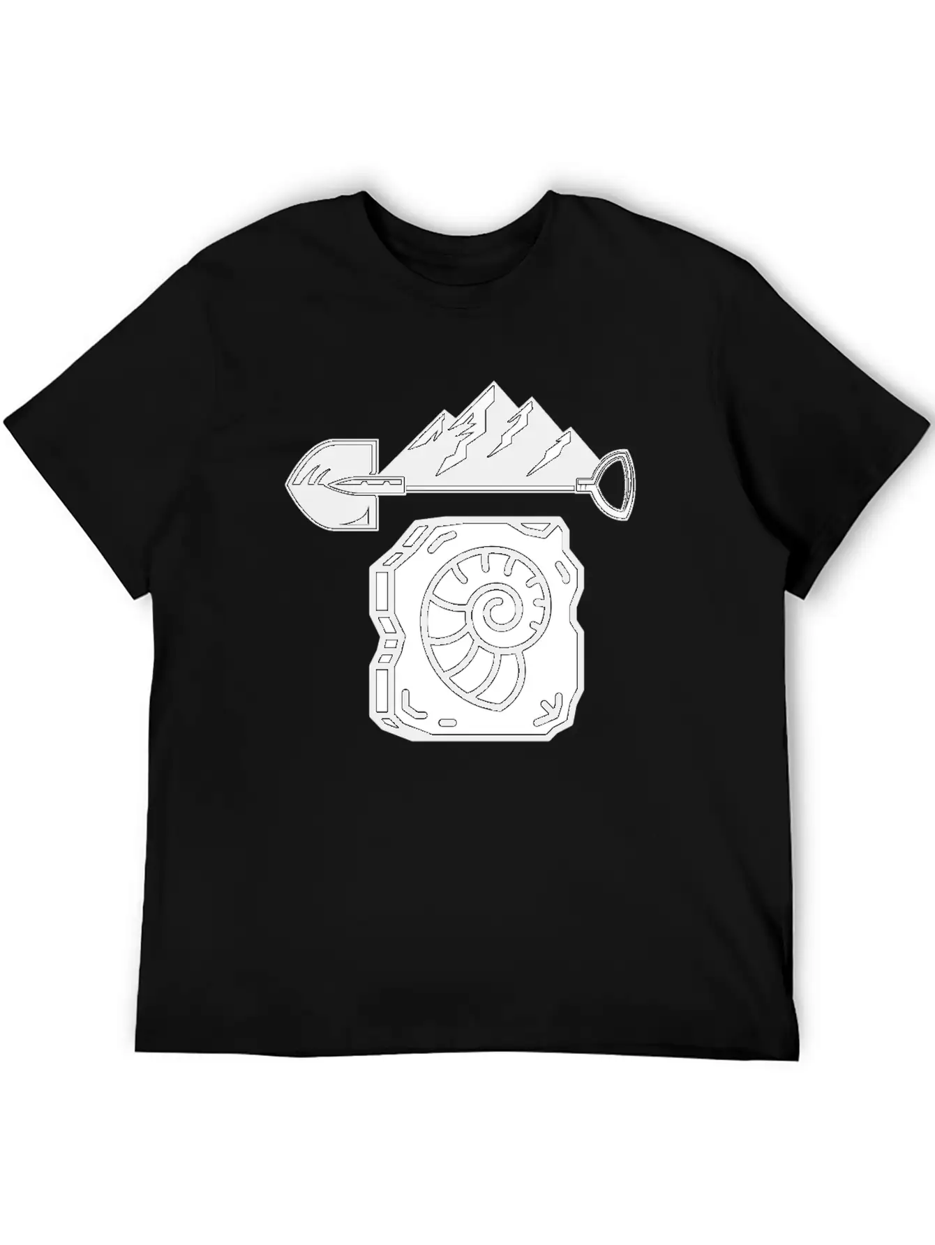 Mining Stones Geology Collection Essential Cotton Tee For Daily Outfits – Unisex Style