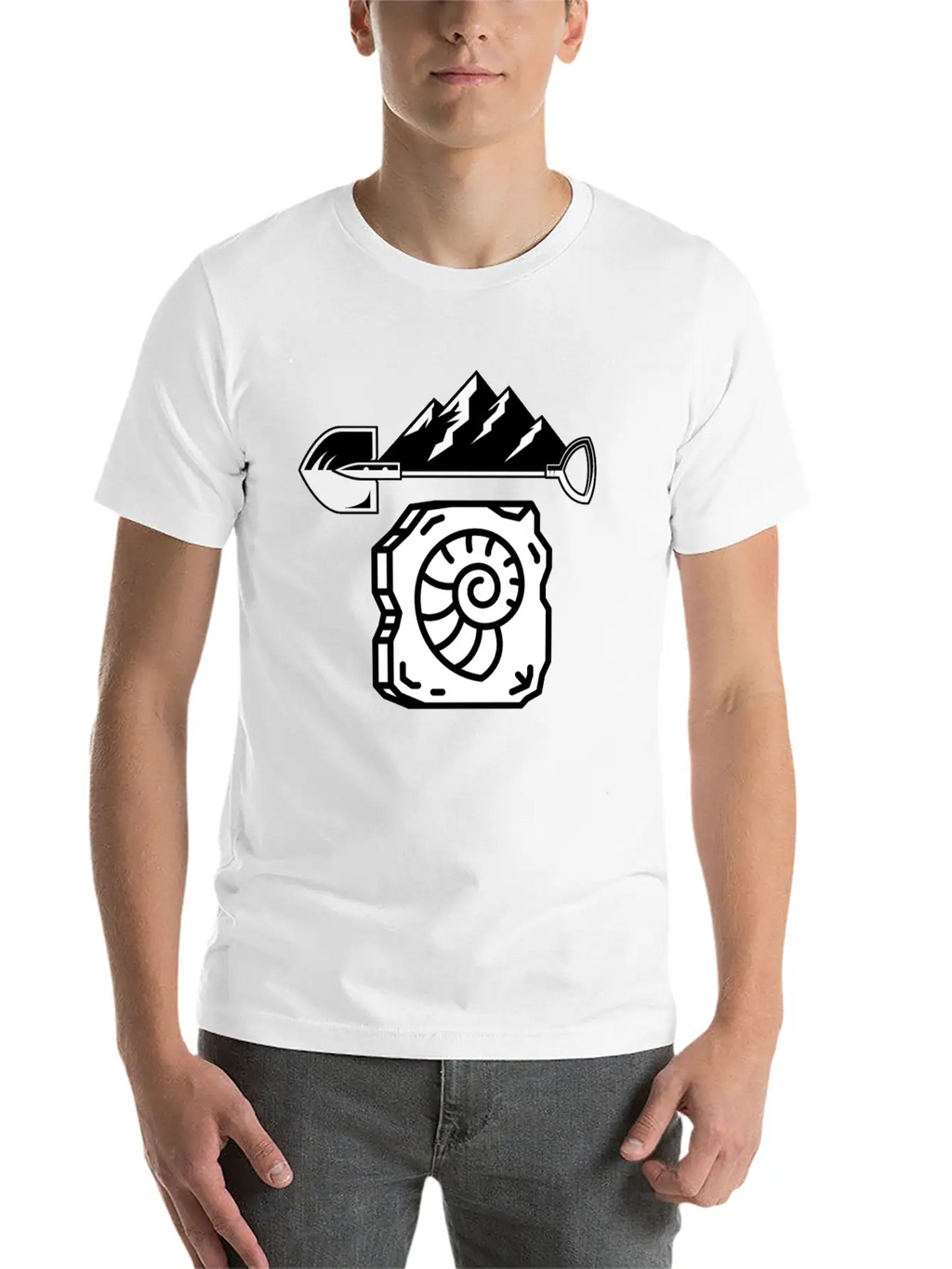 Mining Stones Geology Collection Essential Cotton Tee For Daily Outfits – Unisex Style