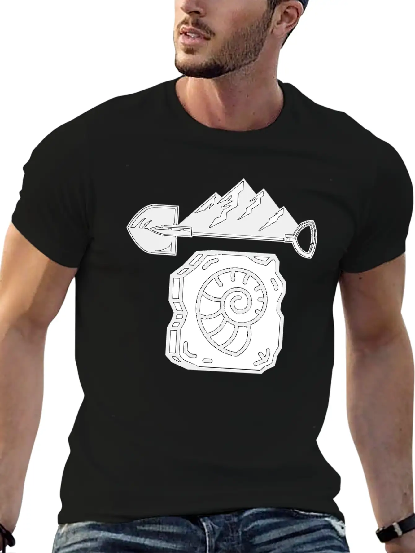 Mining Stones Geology Collection Essential Cotton Tee For Daily Outfits – Unisex Style